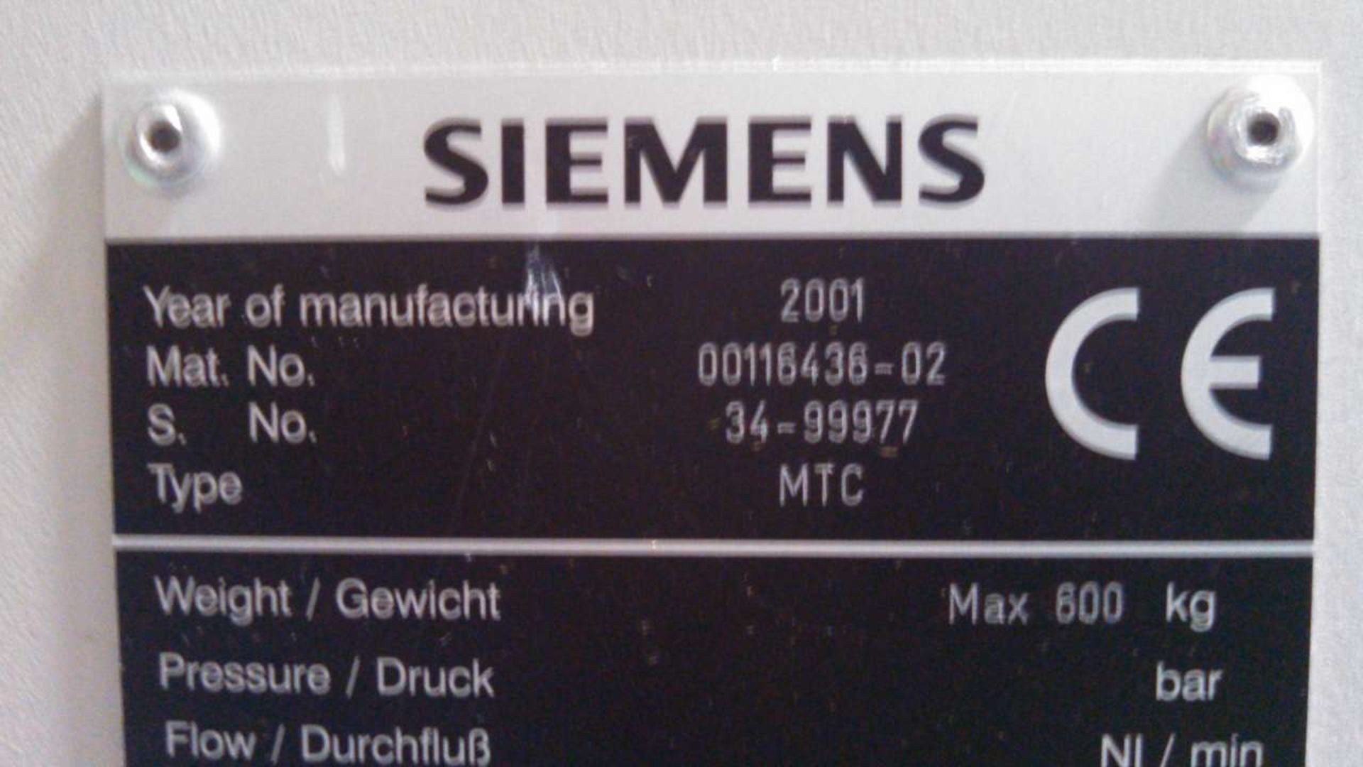 2001 Siemens 00116436-02 Matrix Tray Changer - Image 4 of 4