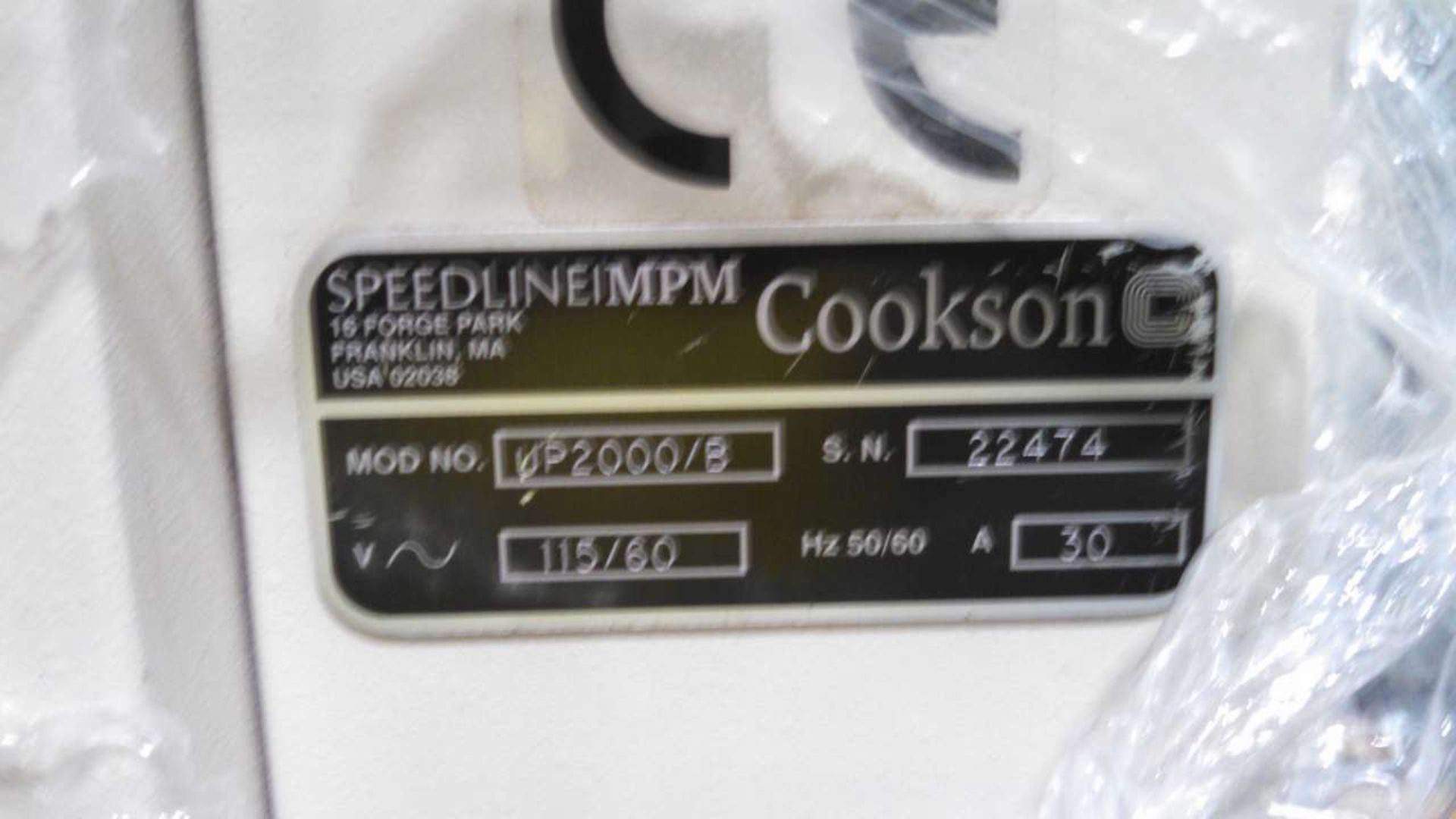 Speedline Technologies UP2000/B MPM Printer - Image 3 of 3