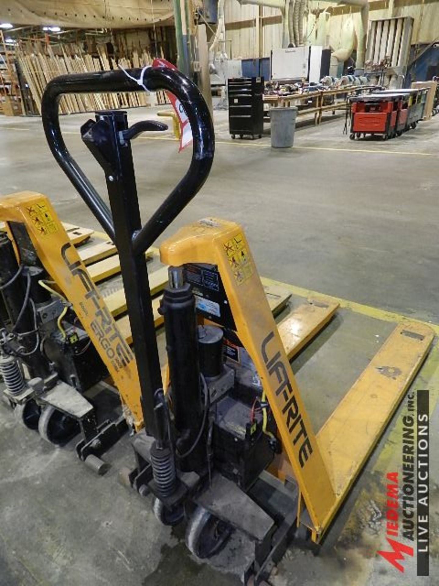 LIFT-RITE RG30E270048 BATTERY POWERED PALLET JACK WITH 48" FORKS, 3000 LB CAPACITY - Image 2 of 3