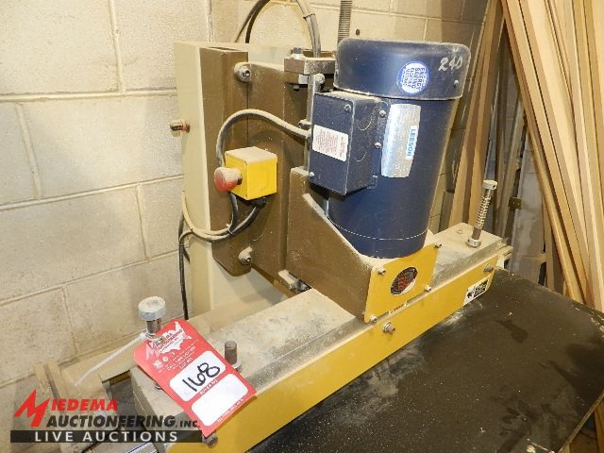 RITTER R19F3 BORING MACHINE ROW LINE DRILL, 32" DRILL HEAD, 230 VOLT, 3 PHASE, S/N 1522 - Image 3 of 4