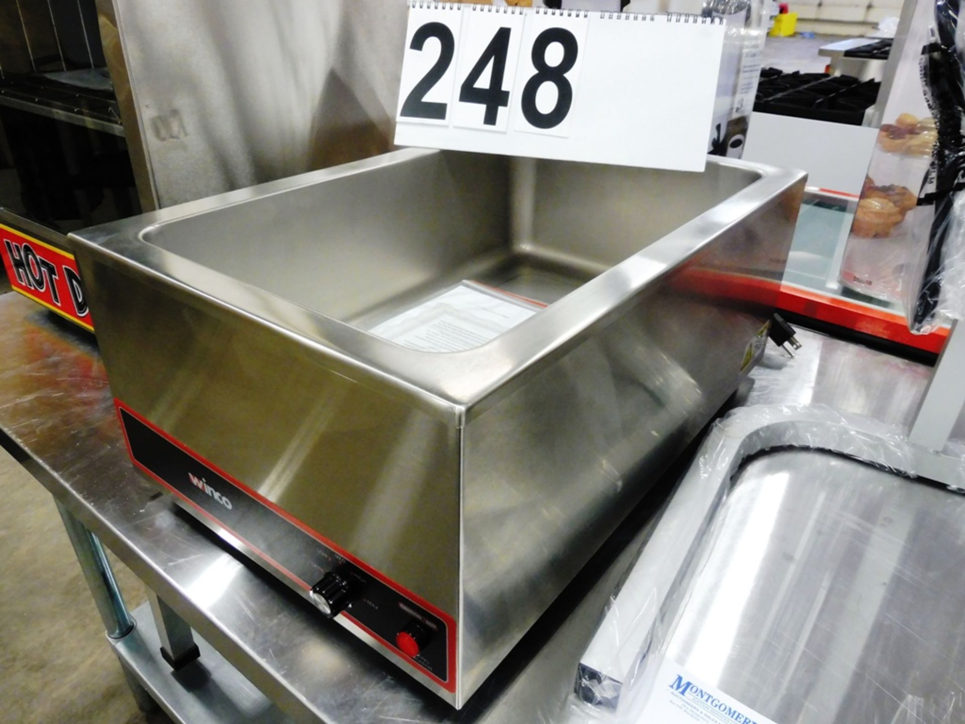WINCO ELECTRIC WET/DRY HOT FOOD WARMER
