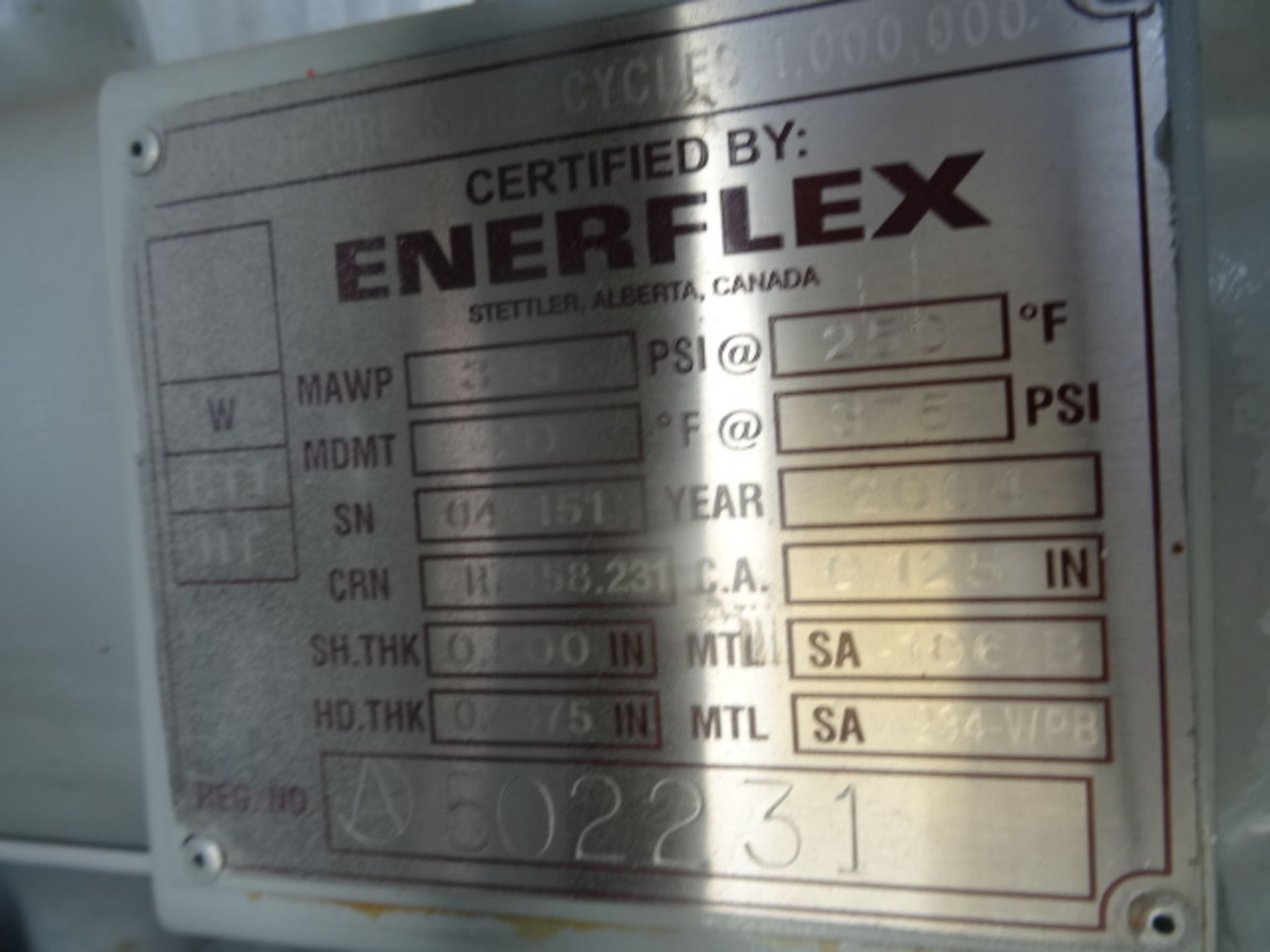 2004 Enerflex LP Compression Blowcase Package, MAWP 375 Blowcase, Cata-Dyne Gas Heater - Image 4 of 10