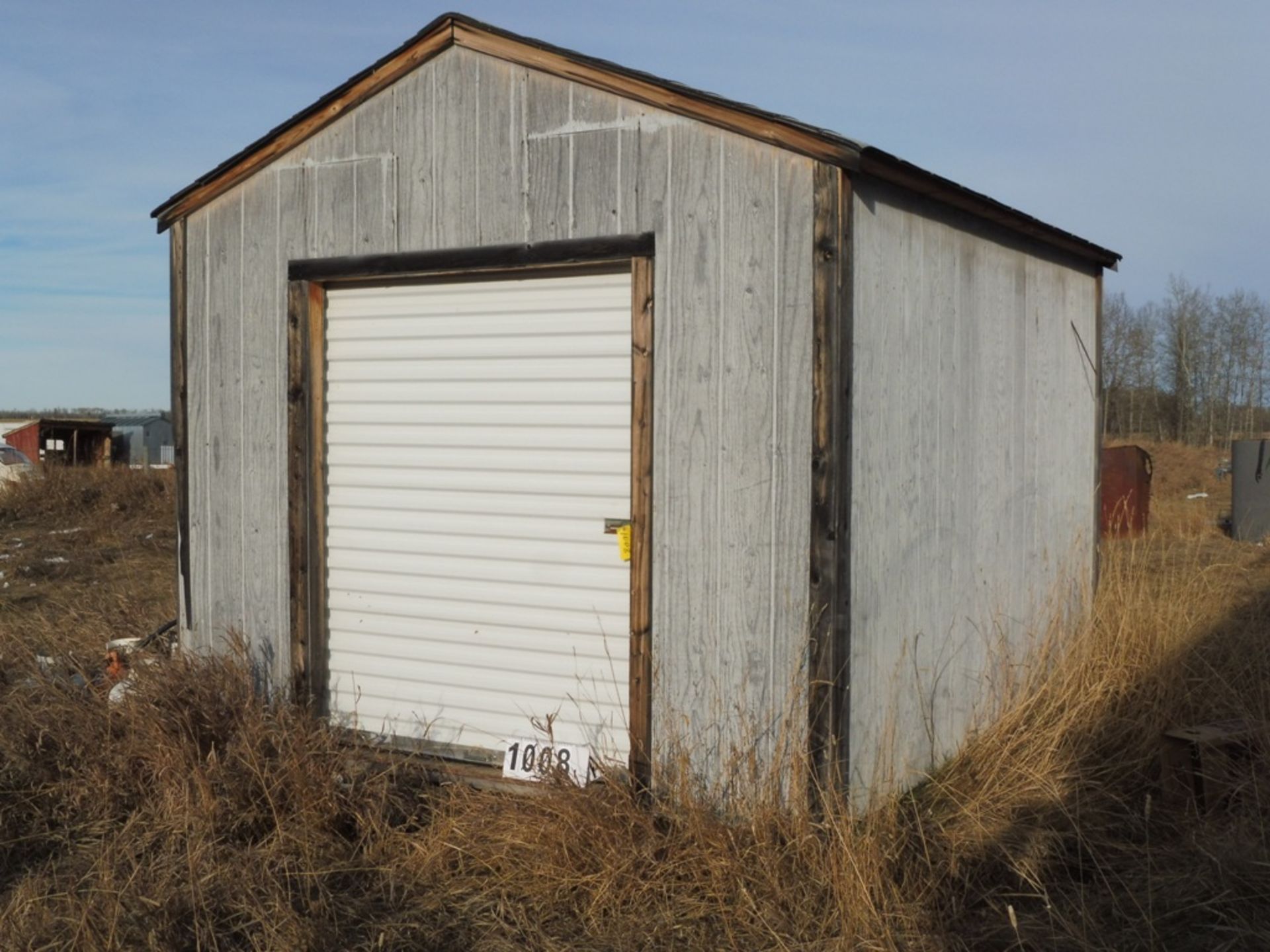 9'X10' SHED W/ ROLL UP DOOR