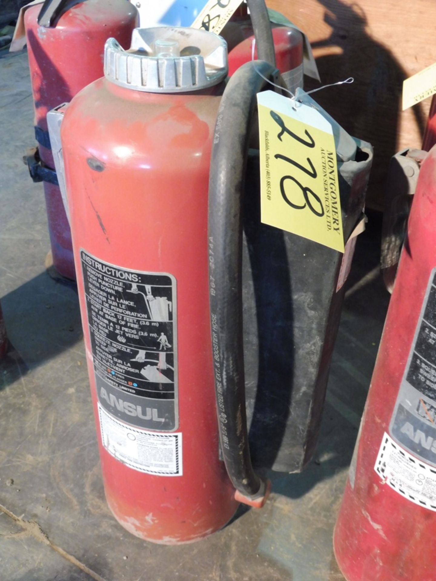 ANSUL FIRE EXTINGUISHER