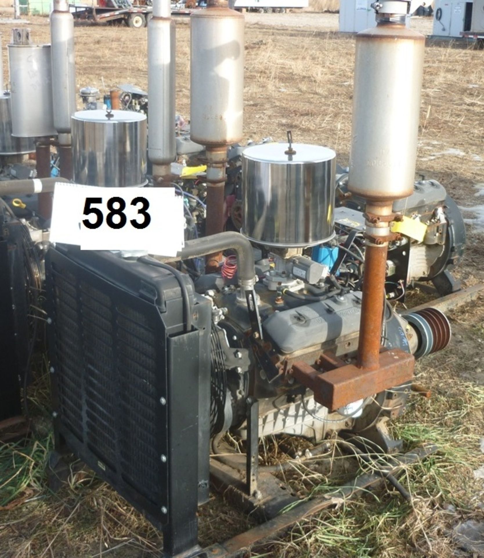 GM V6 VORTEC ENGINE W/ TWIN DISC & TRANSMISSION S/N 2046426 - Image 2 of 2