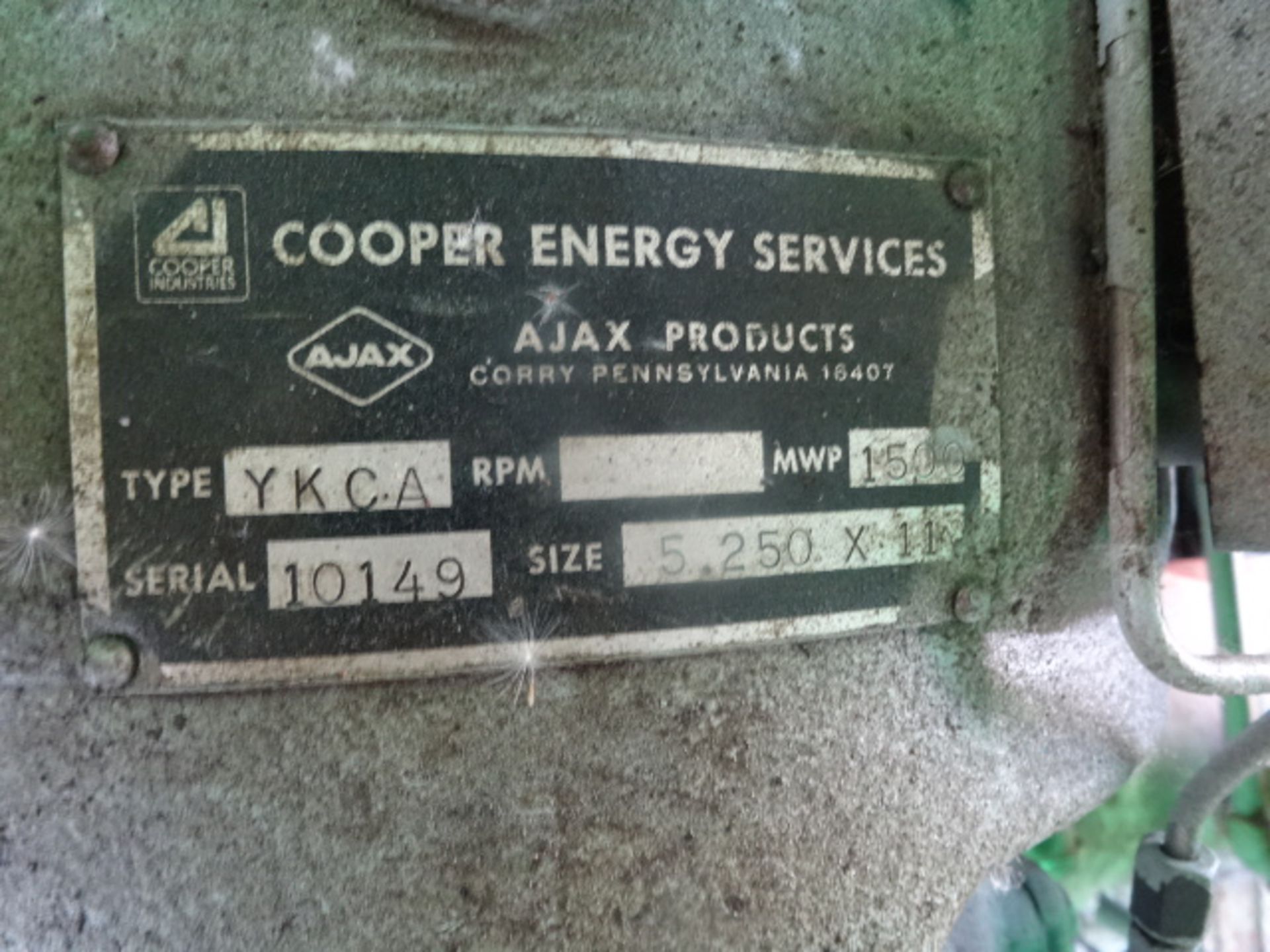 1998 Halliburton 2 Stage Compressor, Ajax DPC360 Compressor, 15 x 16, 360 HP, Sour Gas, ACE E72 Heat - Image 12 of 23