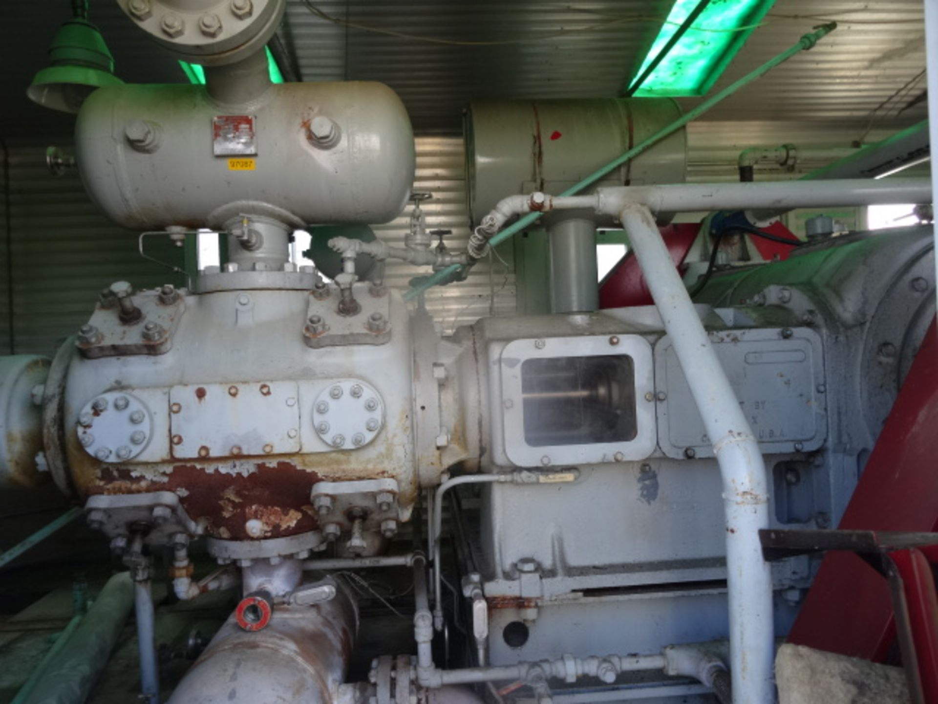 1998 Halliburton 2 Stage Compressor, Ajax DPC360 Compressor, 15 x 16, 360 HP, Sour Gas, ACE E72 Heat - Image 6 of 23