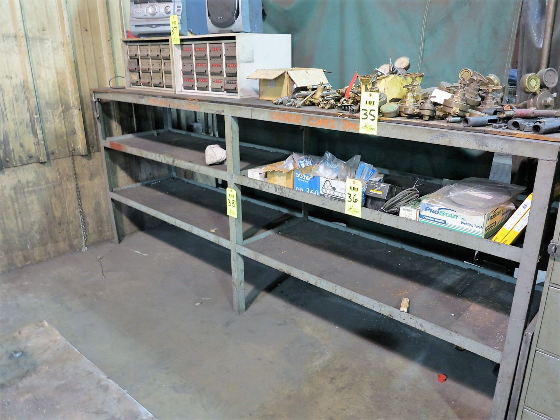 24"X10"X48" METAL SHELF