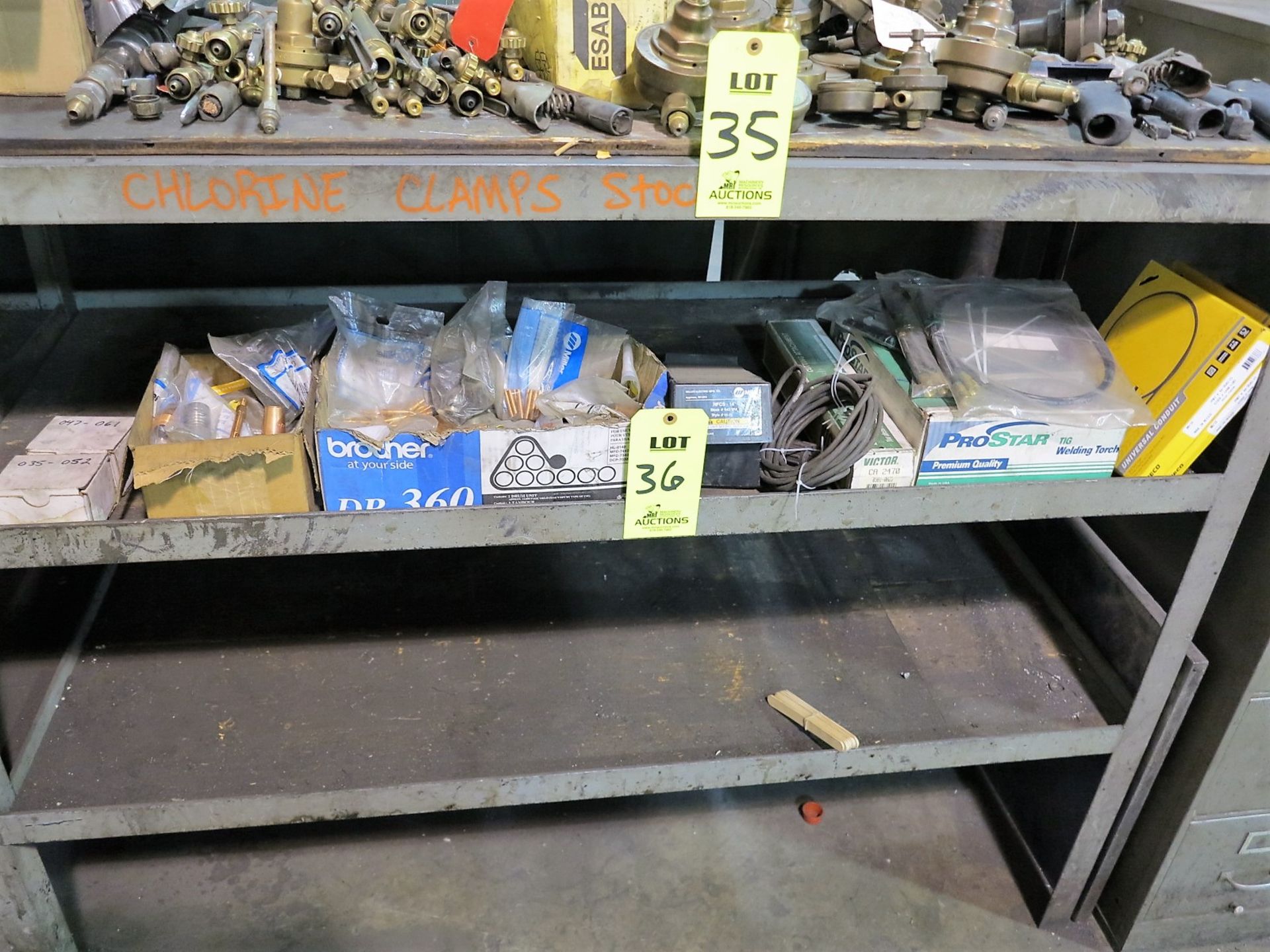 LOT OF WELDING SUPPLIES