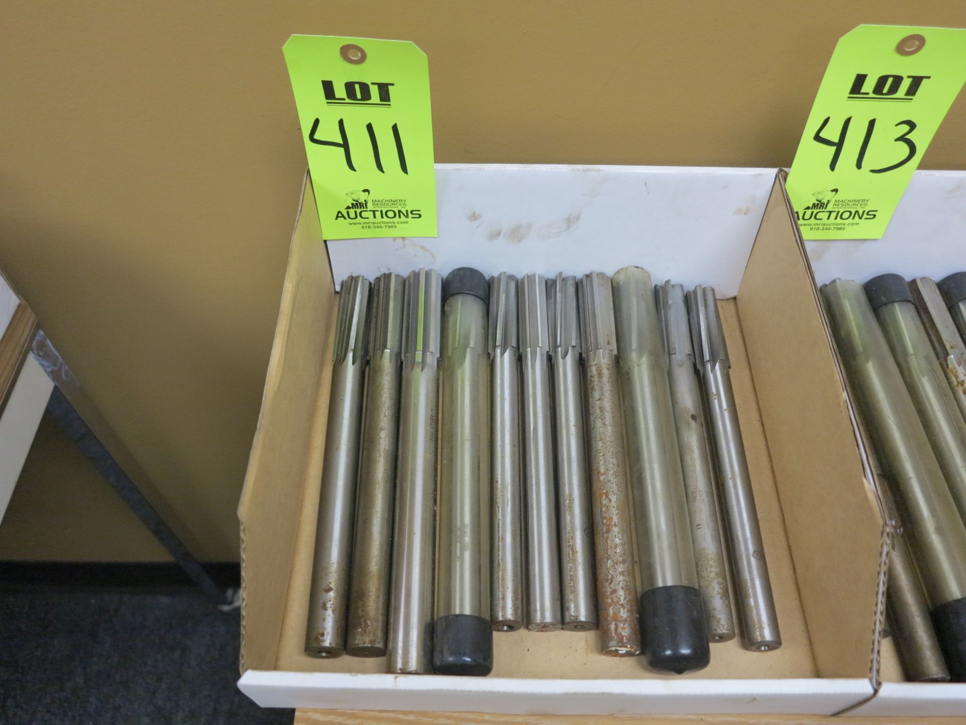 LOT OF PRECISION REAMERS