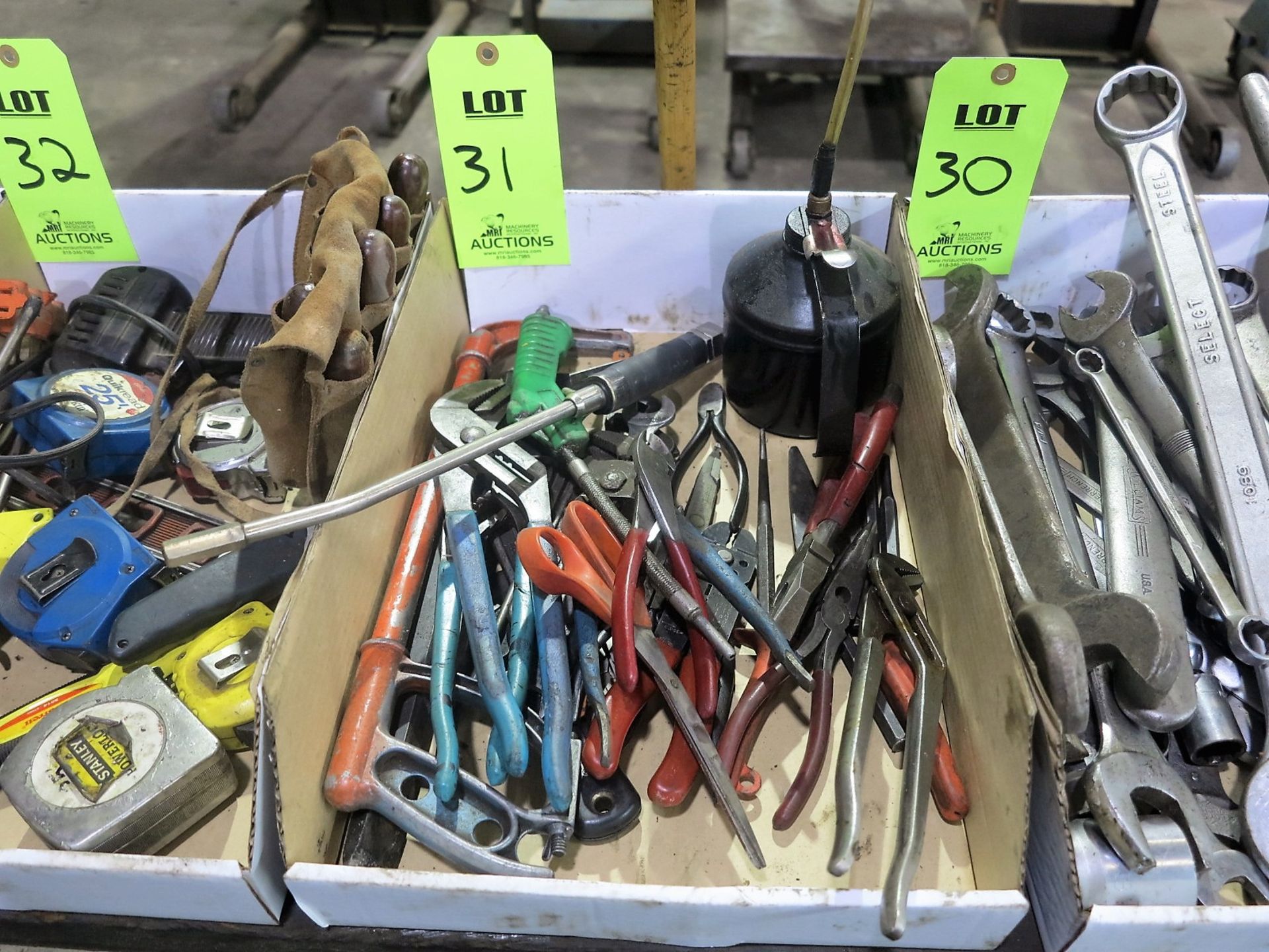 LOT OF MISC. HAND TOOLS