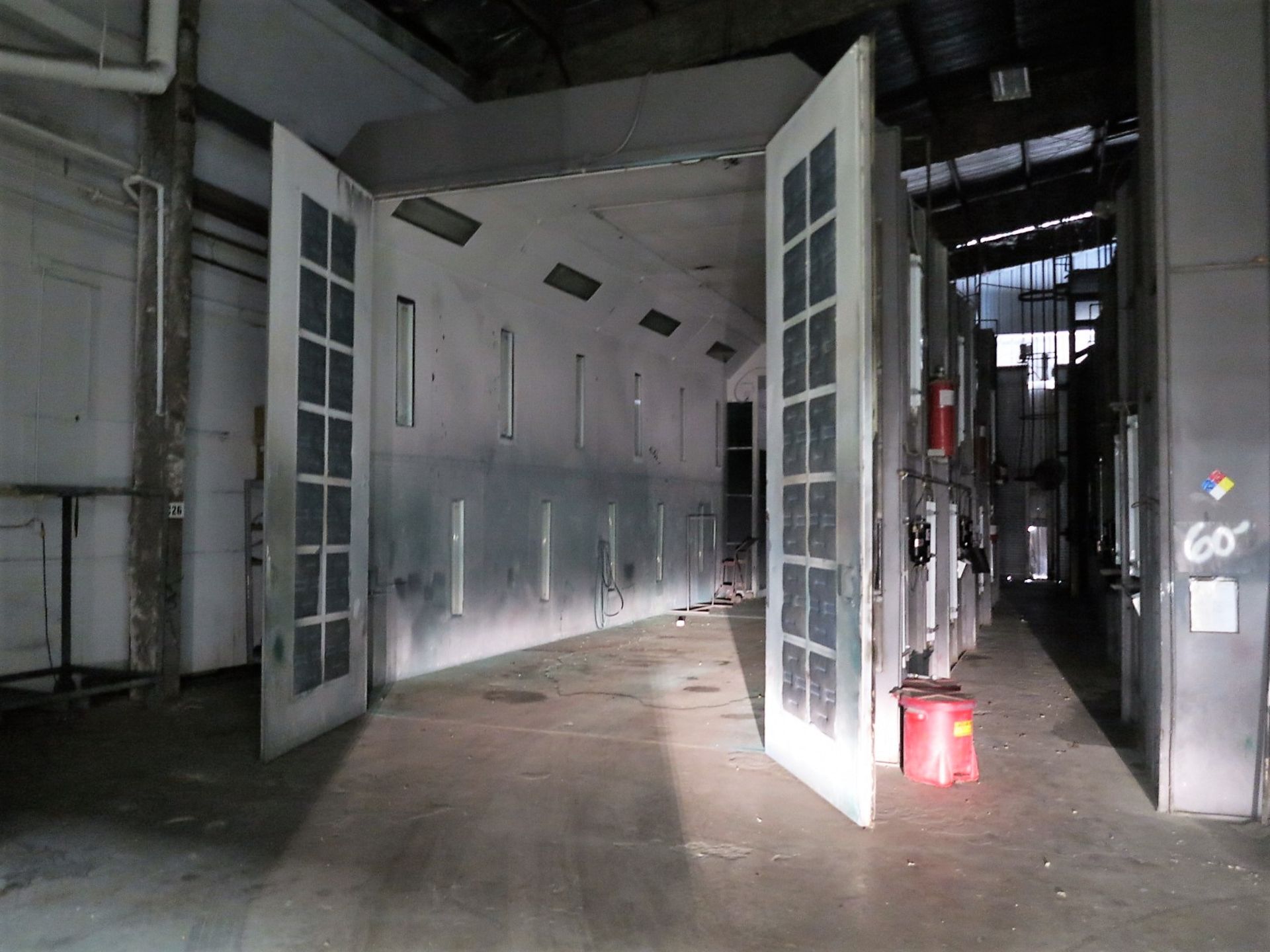 40' X 16" PAINT BOOTH