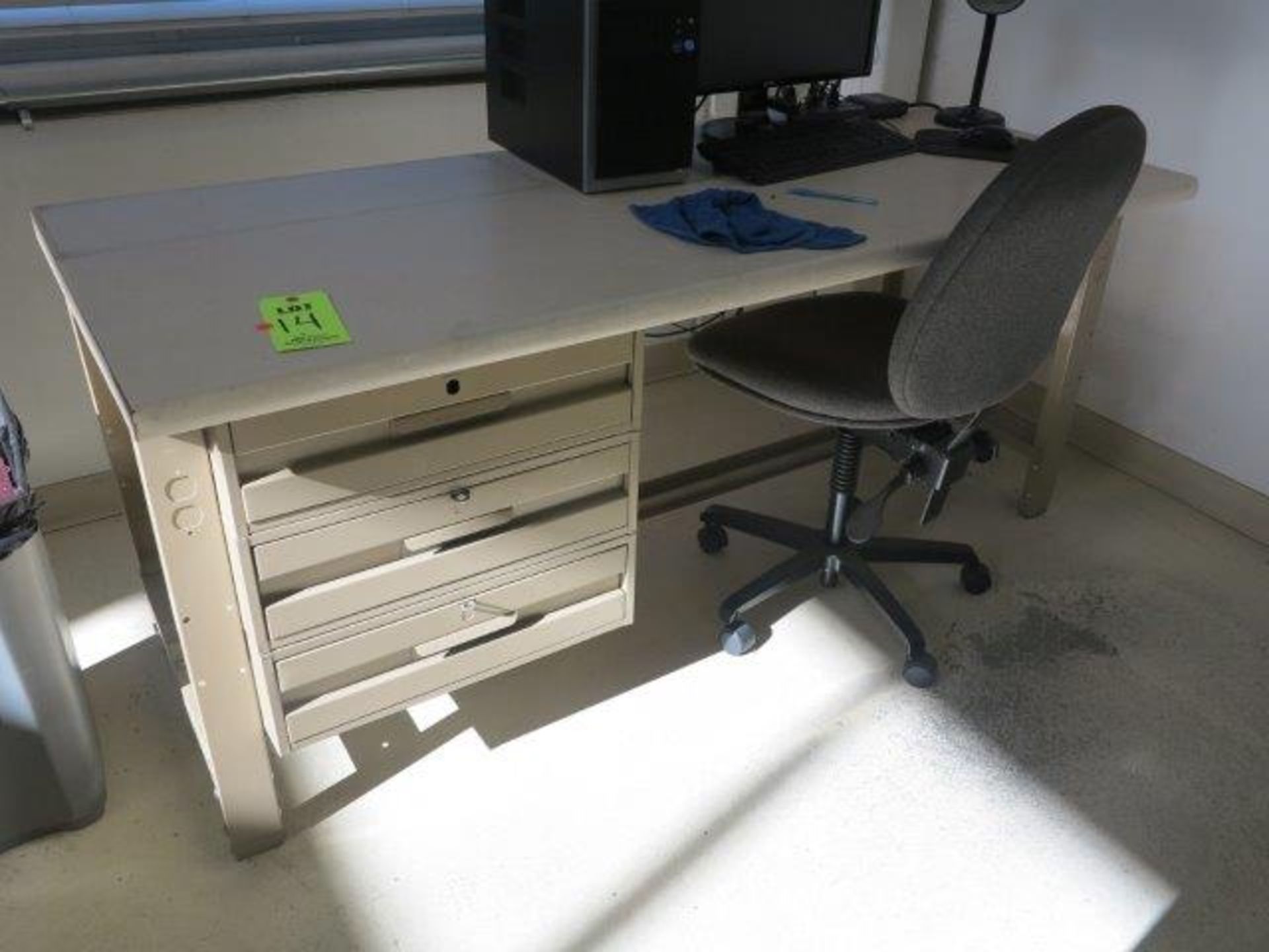 6'X30" DESK WITH CHAIR