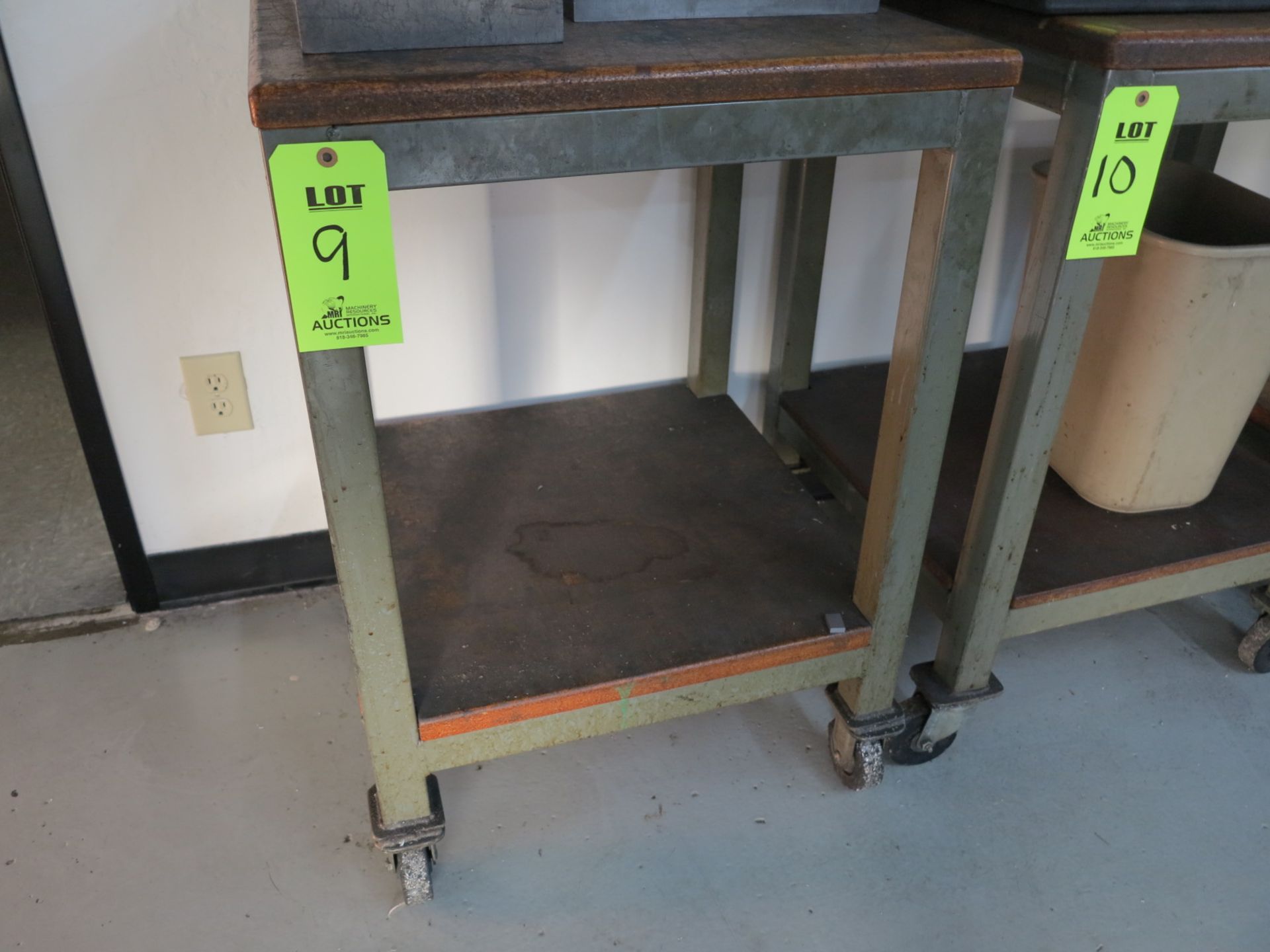 24" x 24" X 36" TALL HEAVY DUTY SHOP CART