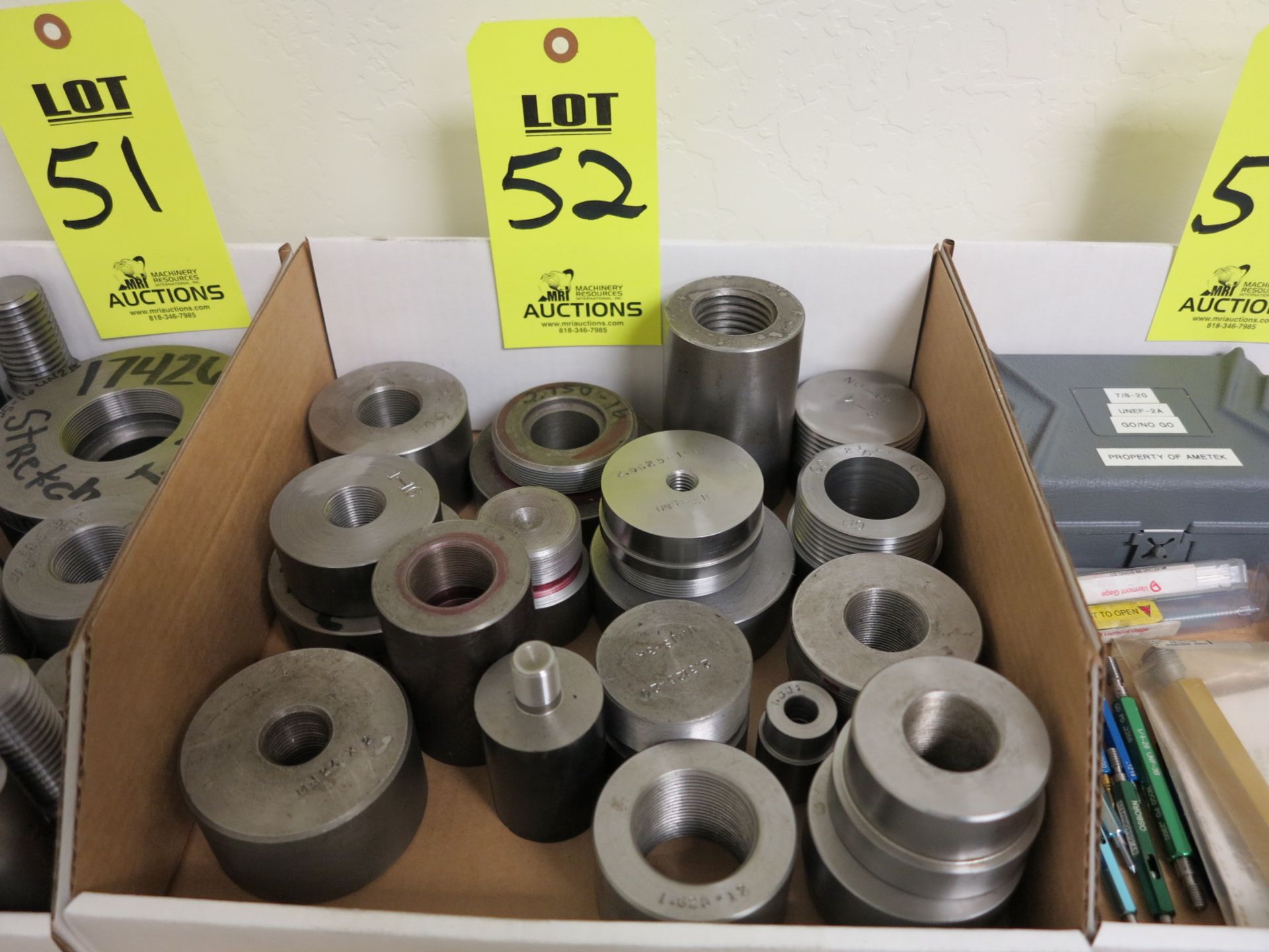 LOT OF THREAD GAGES