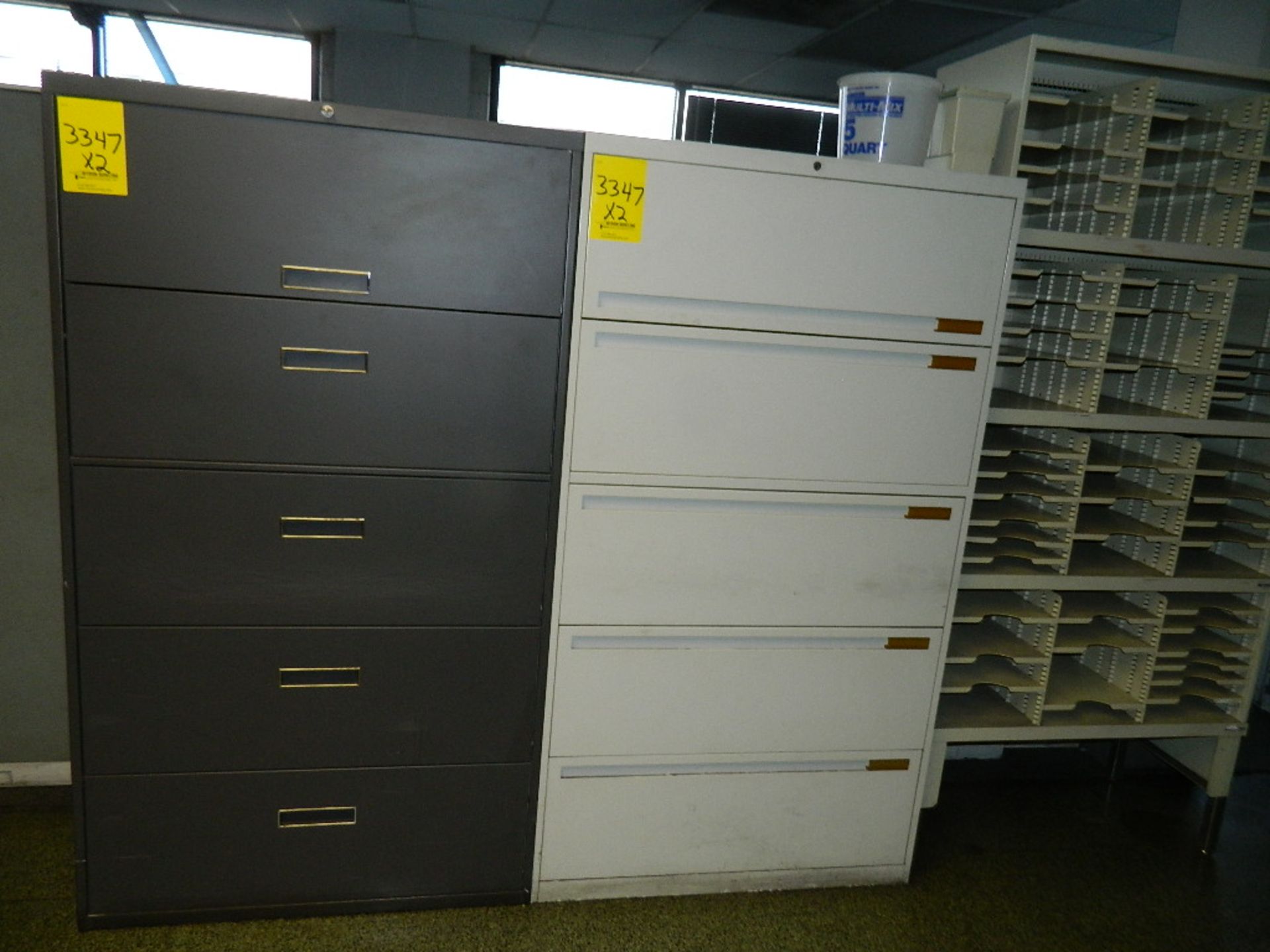 5-DRAWER LATERAL CABINETS (X2)