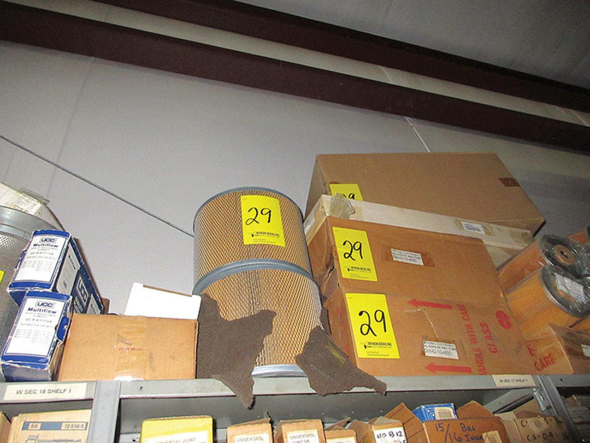 BOXES OF VARIOUS AIR FILTERS ***ALL ITEMS WILL BE LOADED ONTO THE BUYERS' TRUCKS FREE OF CHARGE. - Image 2 of 5