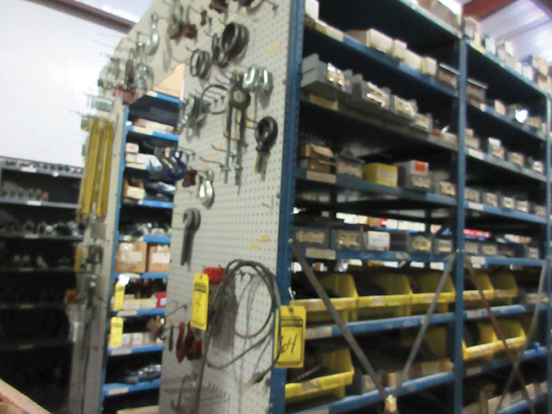 ASSORTMENT OF SIGNS, HOOKS, U-BOLTS AND OTHER HARDWARE ***ALL ITEMS WILL BE LOADED ONTO THE - Image 4 of 6