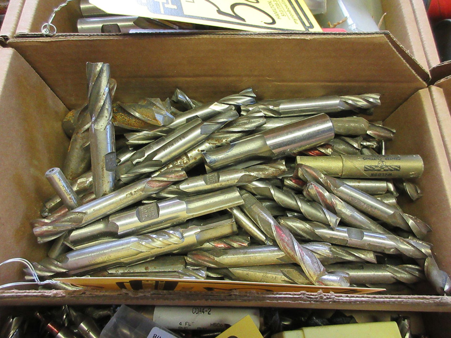 ASSORTED END MILLS