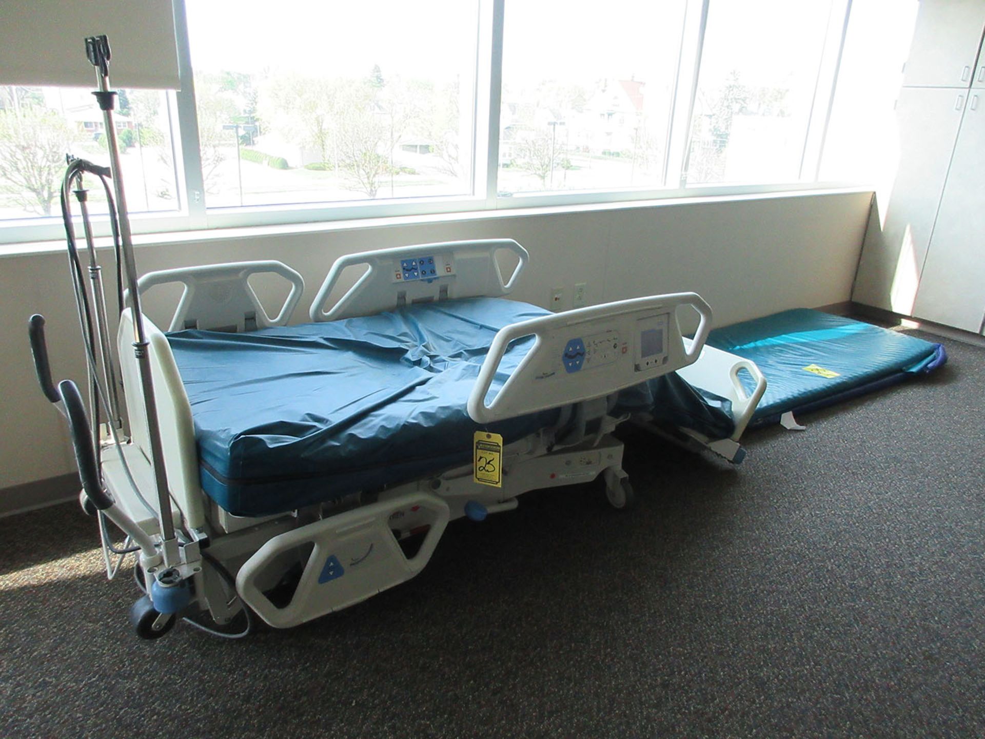 HILL-ROM HOSPITAL BED & (2) PADS