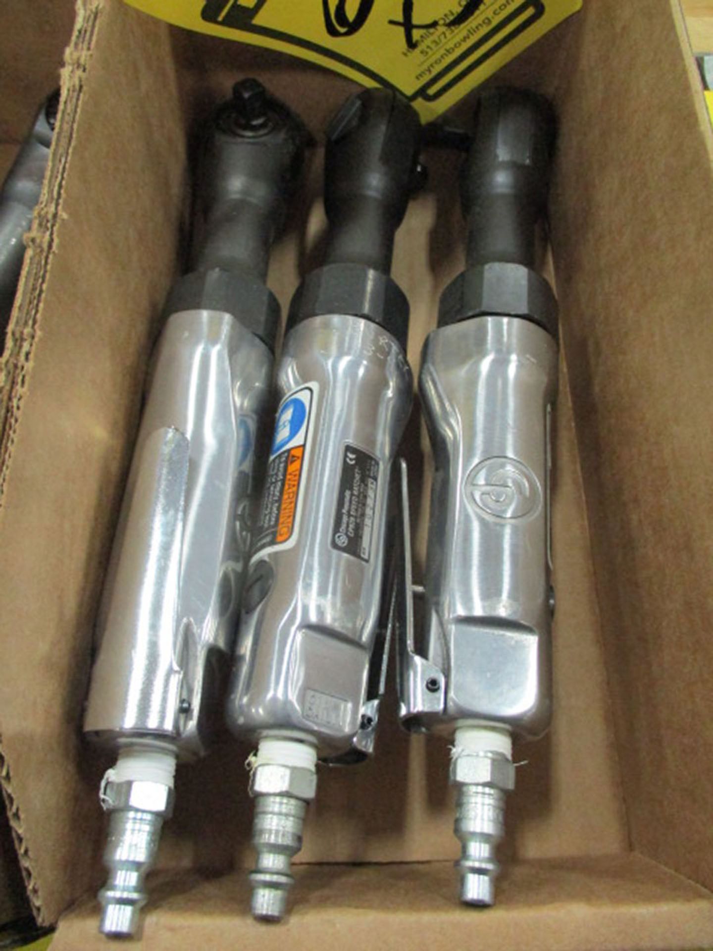 LOT: (3) CHICAGO PNEUMATIC 3/8 IN. SPEED RATCHETS