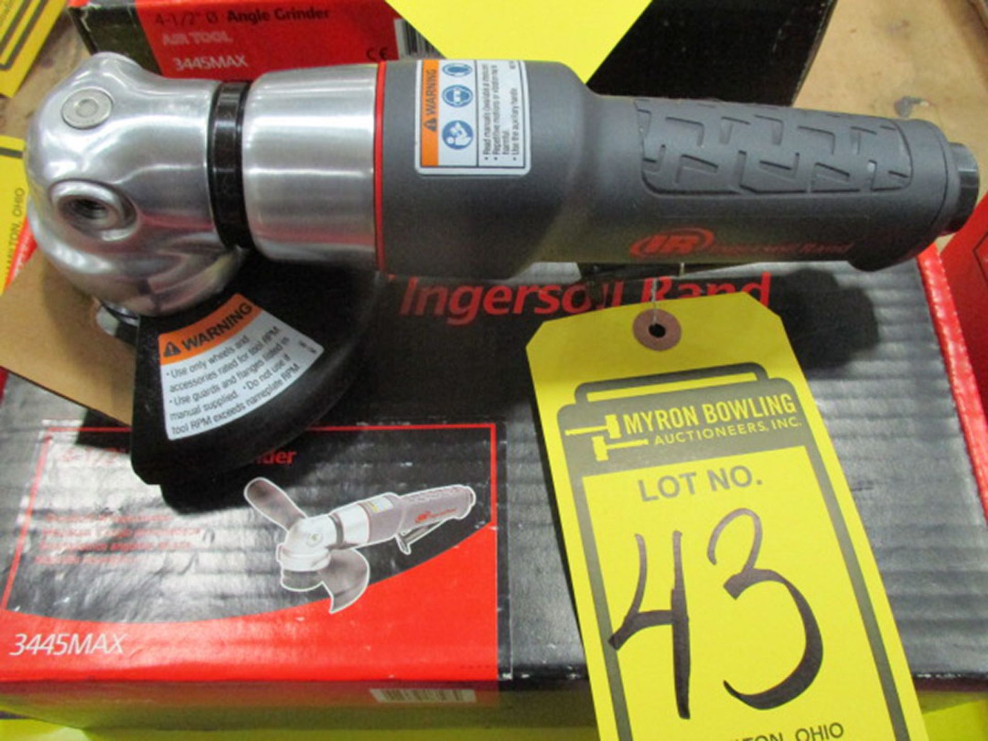 INGERSOLL RAND 4-1/2 IN. PNEUMATIC ANGLE GRINDER