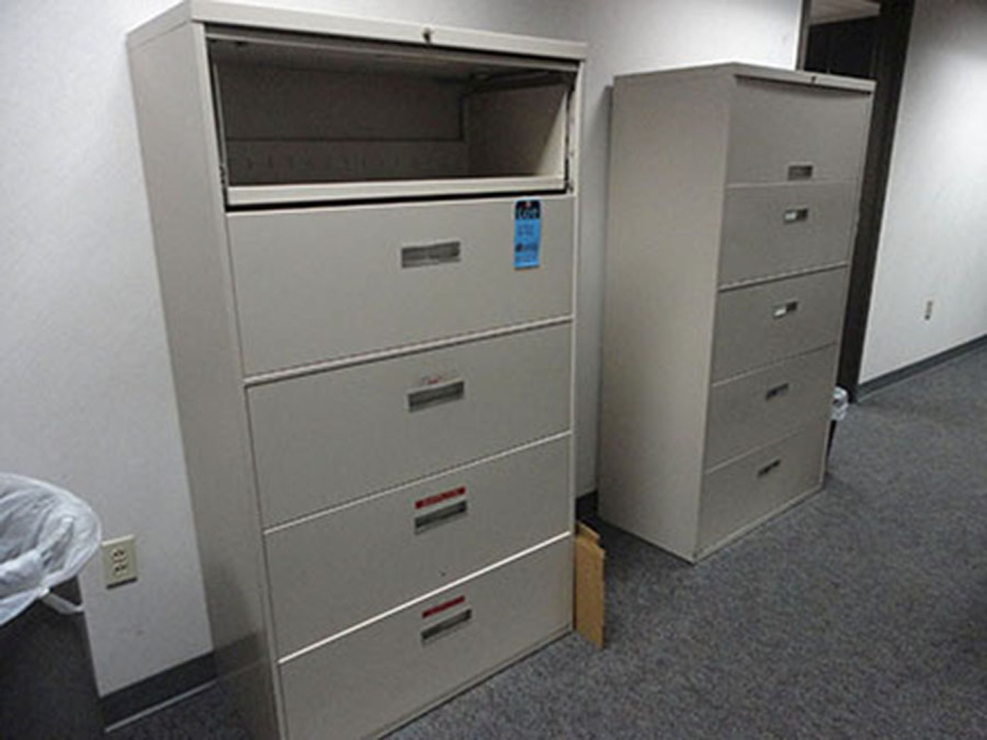 LATERAL FILE CABINETS (X2)