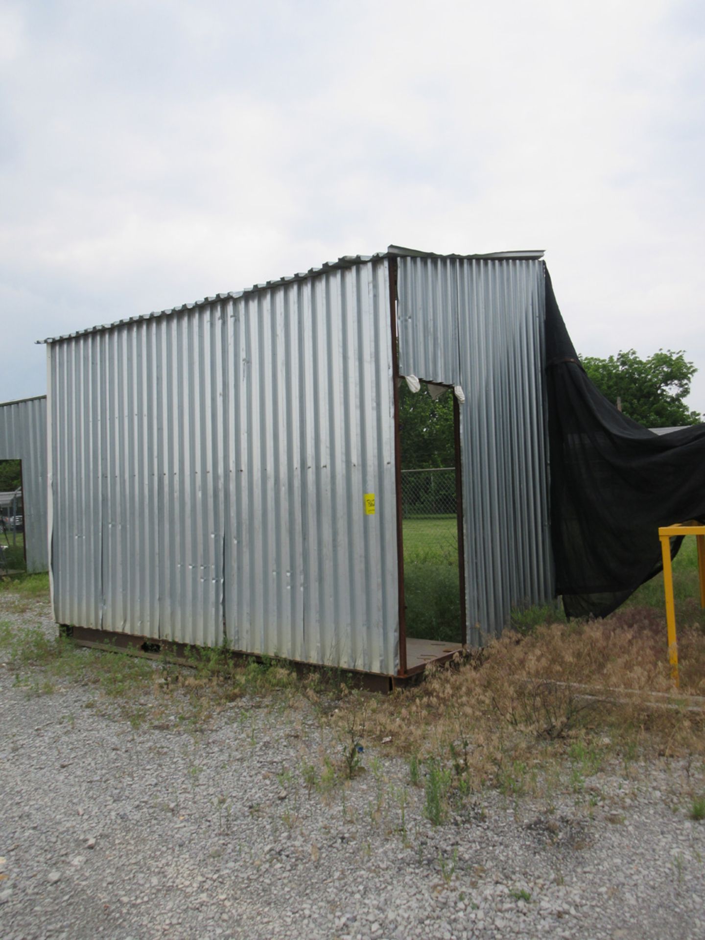 9' X 15' 3-SIDED SHED