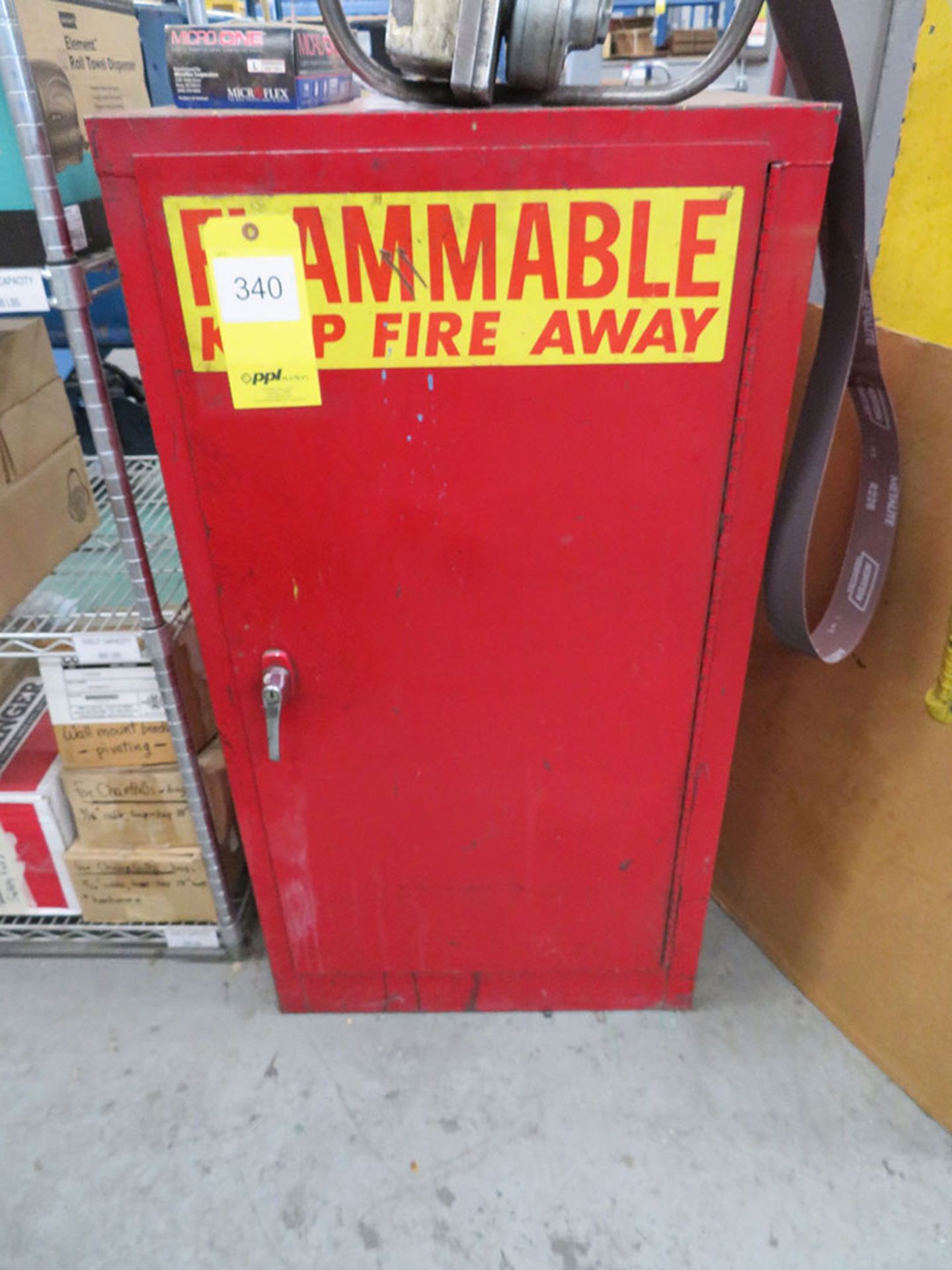 23 IN. WIDE X 45 IN. HIGH X 18 IN. DEEP FLAMMABLE LIQUID STORAGE CABINET