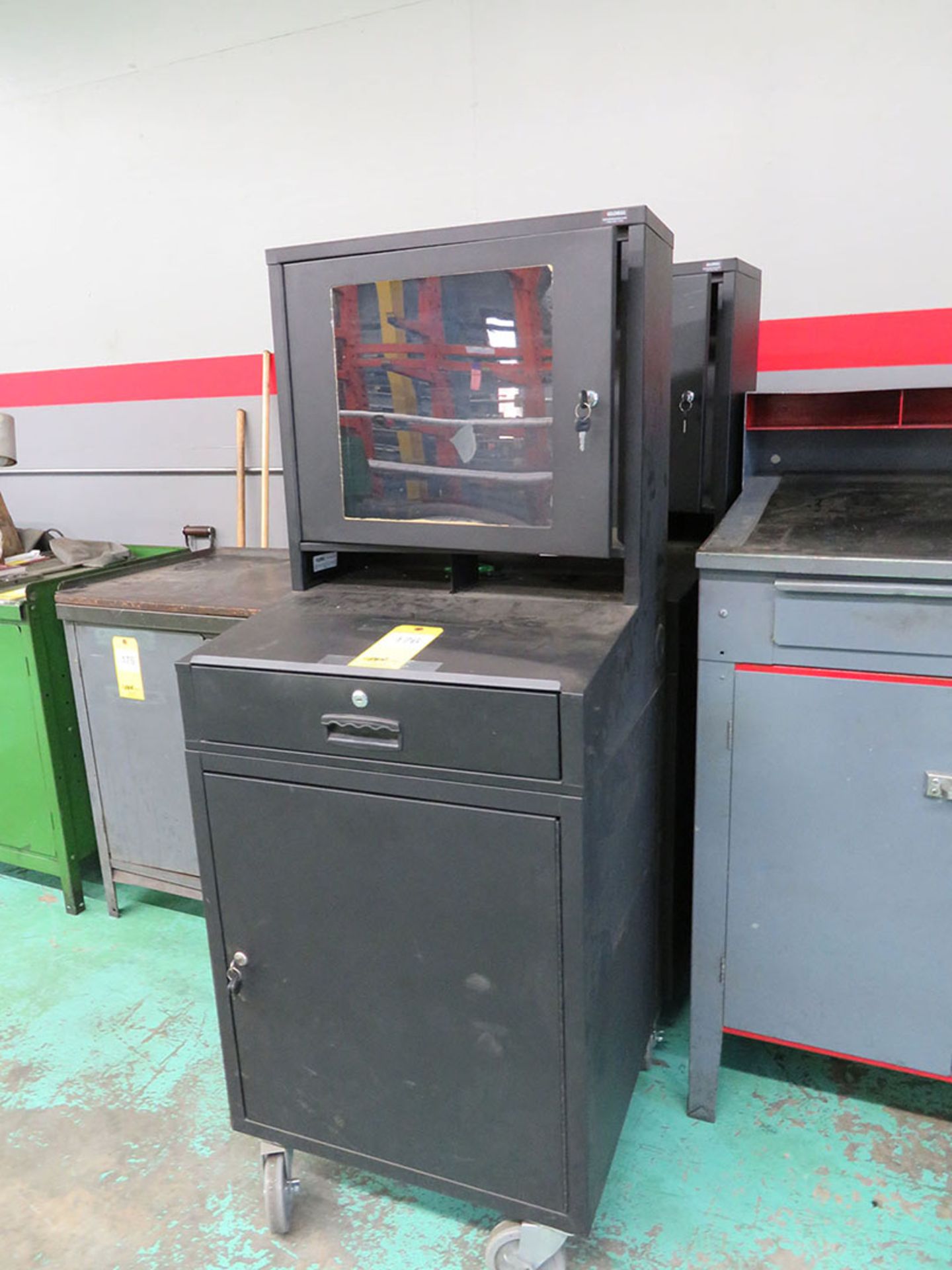LOT: (2) COMPUTER WORK STATIONS