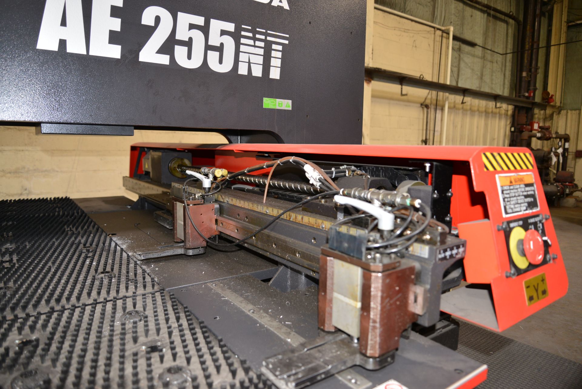 2013 AMADA AE255NT TURRET PUNCH; CAP/FORCE 200 KN, 45 TURRET STATIONS, POWER REQUIREMENT 19 KVA, - Image 4 of 4