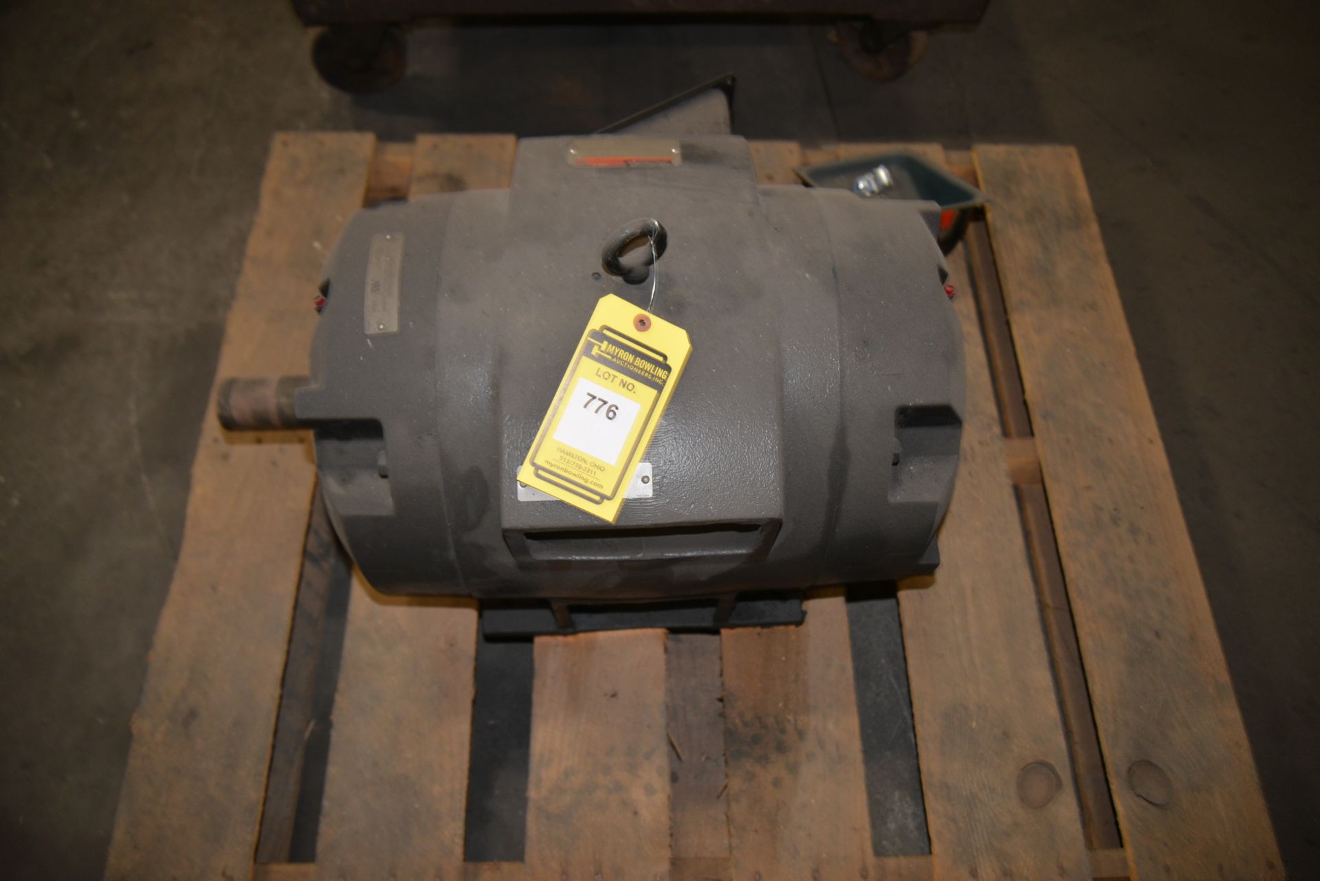 RELIANCE ELECTRIC 50-HP ELECTRIC MOTOR; 1775 RPM, MODEL 6354802