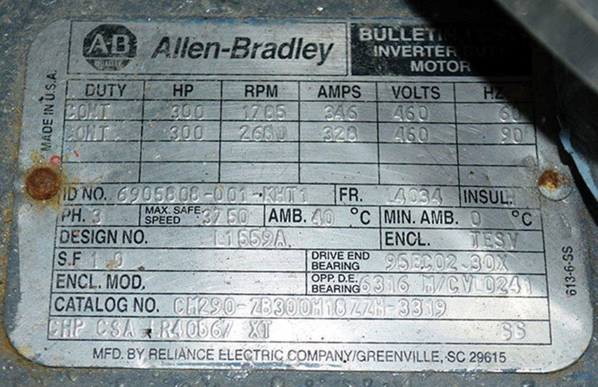 BULK BID OF LOTS 49 & 49A--NFM 12" SINGLE SCREW EXTRUDER•ALLEN-BRADLEY POWERFLEX CABINET, M/N 700S - Image 23 of 30