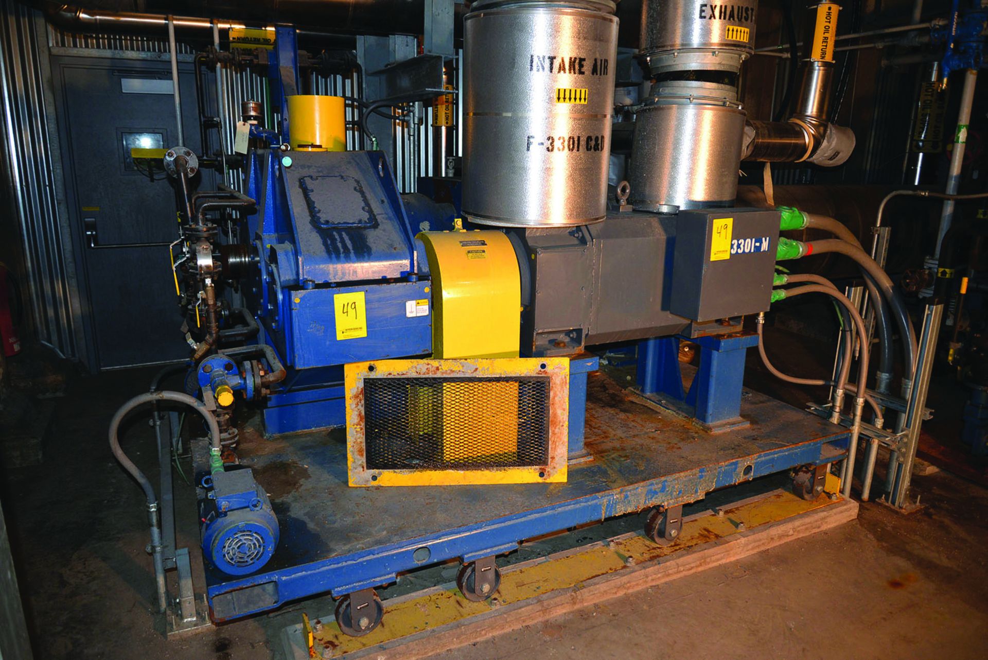 NFM 12" SINGLE SCREW EXTRUDER, APPROX. 24 TO 1 L/D RATIO***Subject to Bulk Sale Lot 49B*** - Image 3 of 17