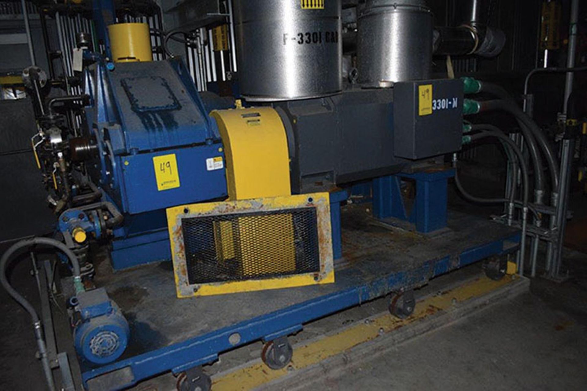 BULK BID OF LOTS 49 & 49A--NFM 12" SINGLE SCREW EXTRUDER•ALLEN-BRADLEY POWERFLEX CABINET, M/N 700S - Image 27 of 30