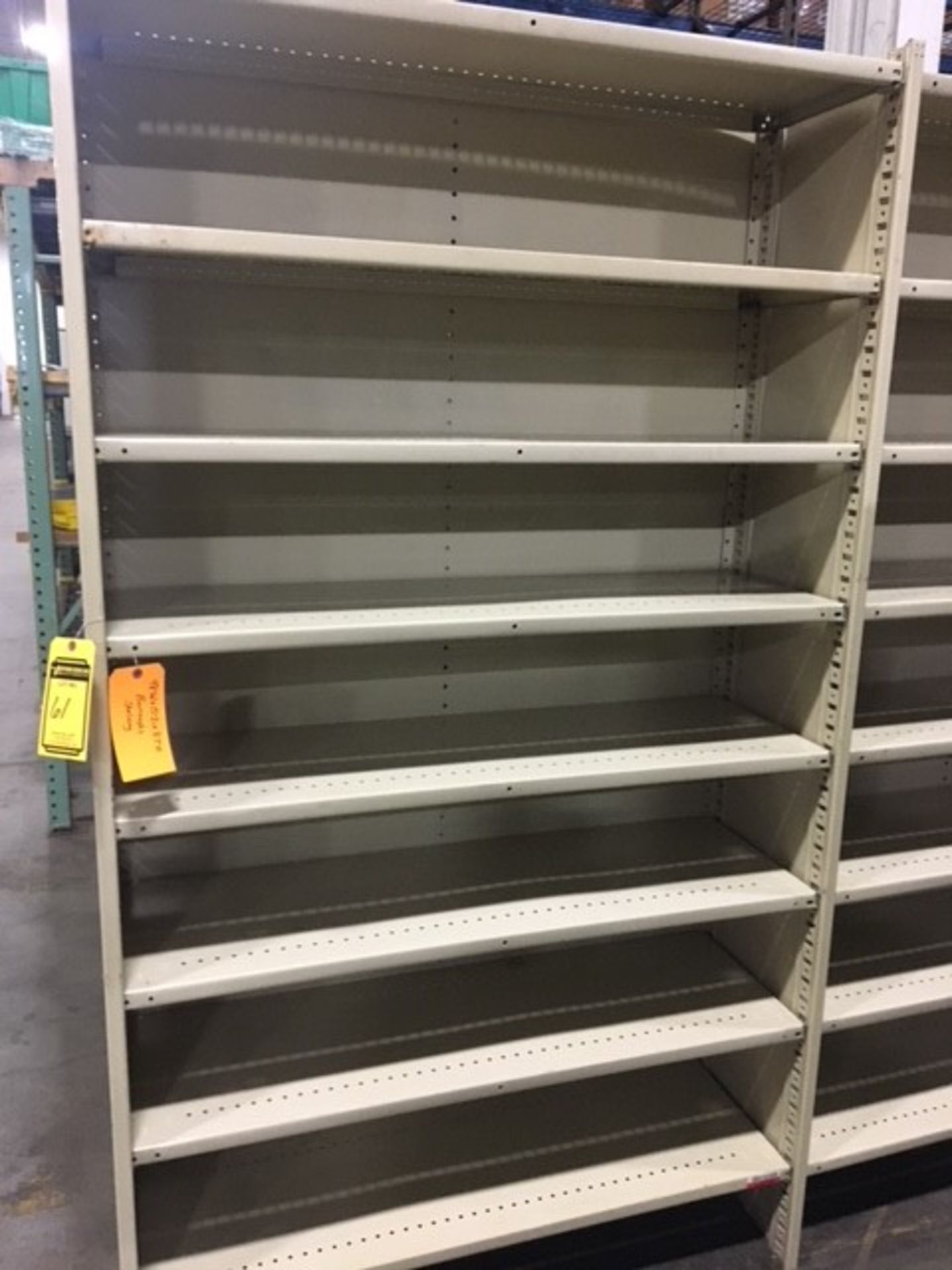 220 BAYS OF 15'' X 48* X 87'' WITH 8 SHELVES PER BAY - 48'' X 87'' BOROUGHS BACK PANEL - Image 5 of 5