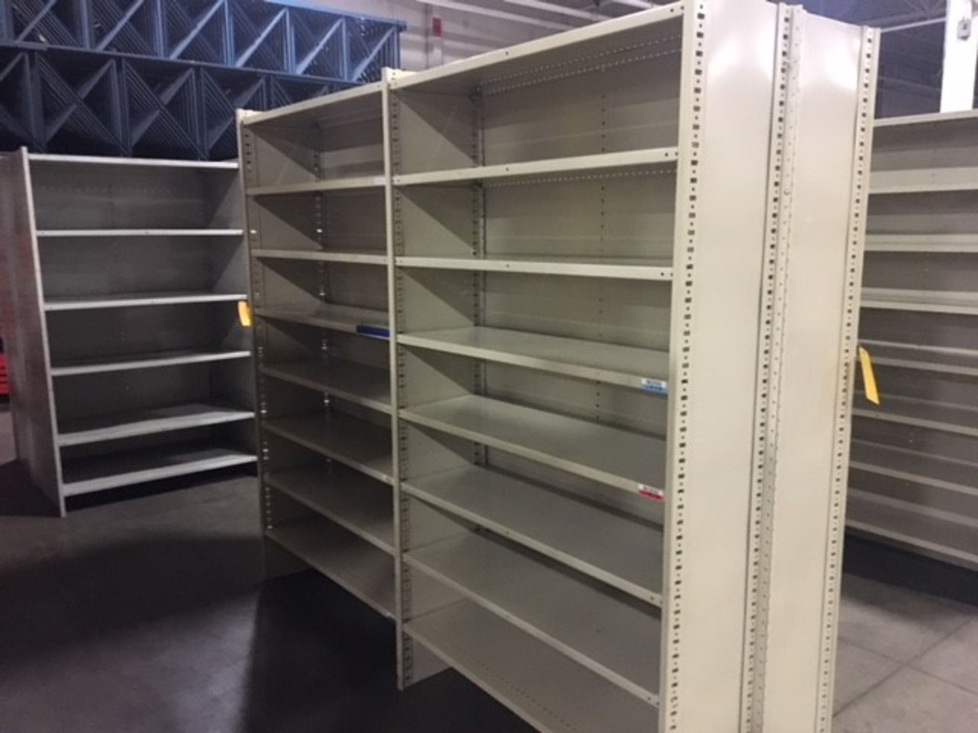 220 BAYS OF 15'' X 48* X 87'' WITH 8 SHELVES PER BAY - 48'' X 87'' BOROUGHS BACK PANEL - Image 3 of 5