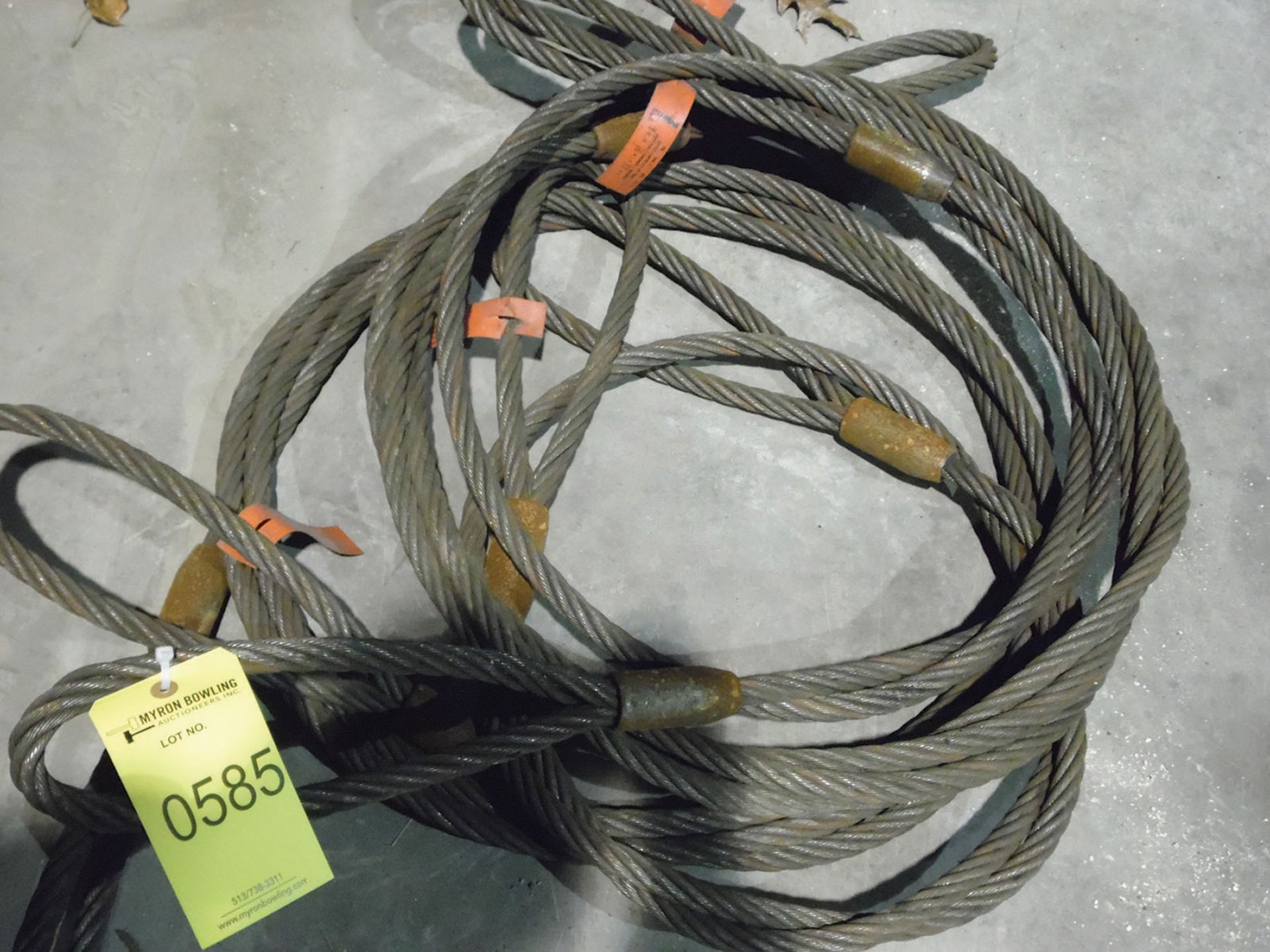 CABLE SLINGS 10' 11-TON (X4)