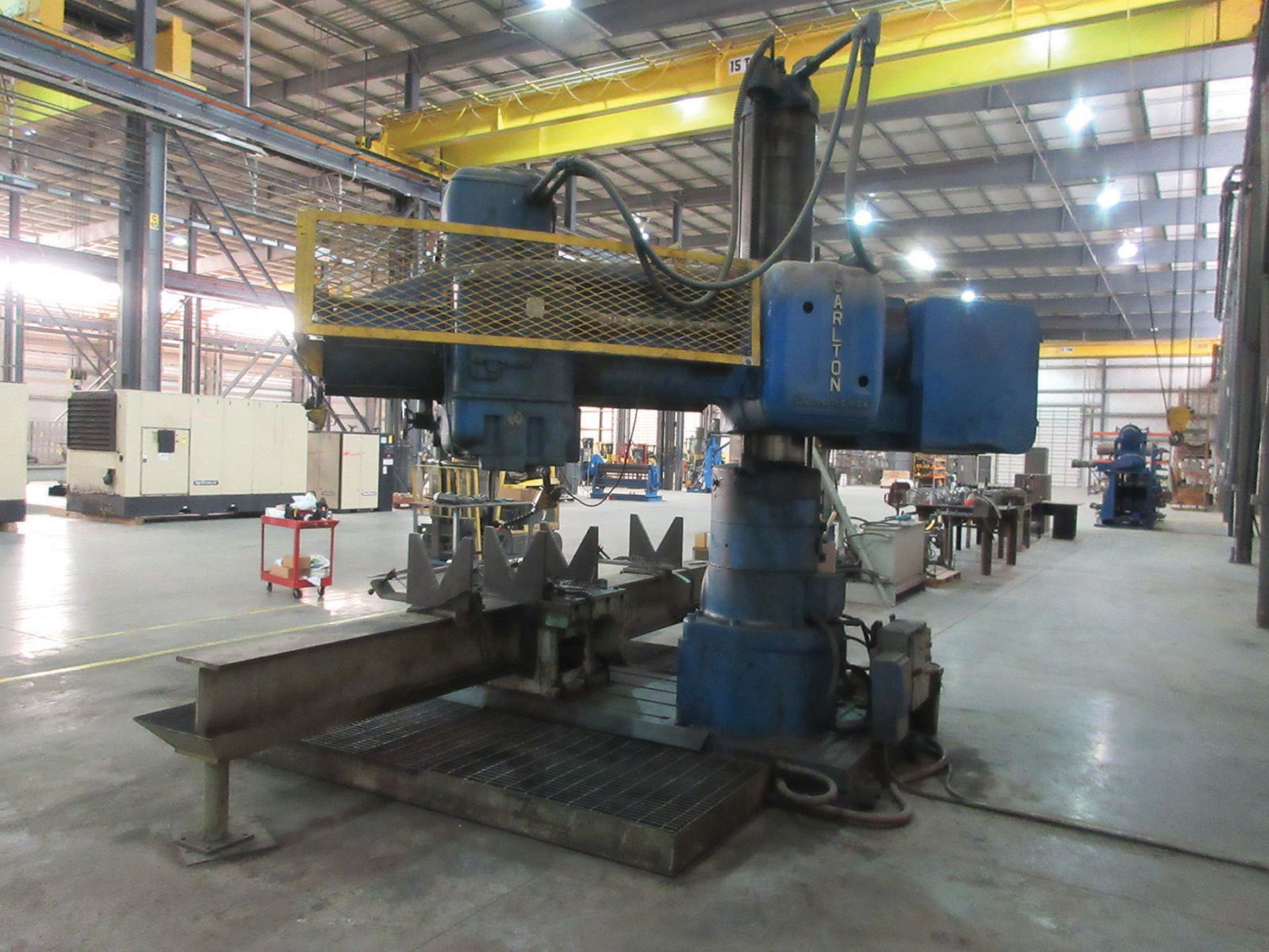 CARLTON 5' X 15'' RADIAL ARM DRILL - Bild 2 aus 3