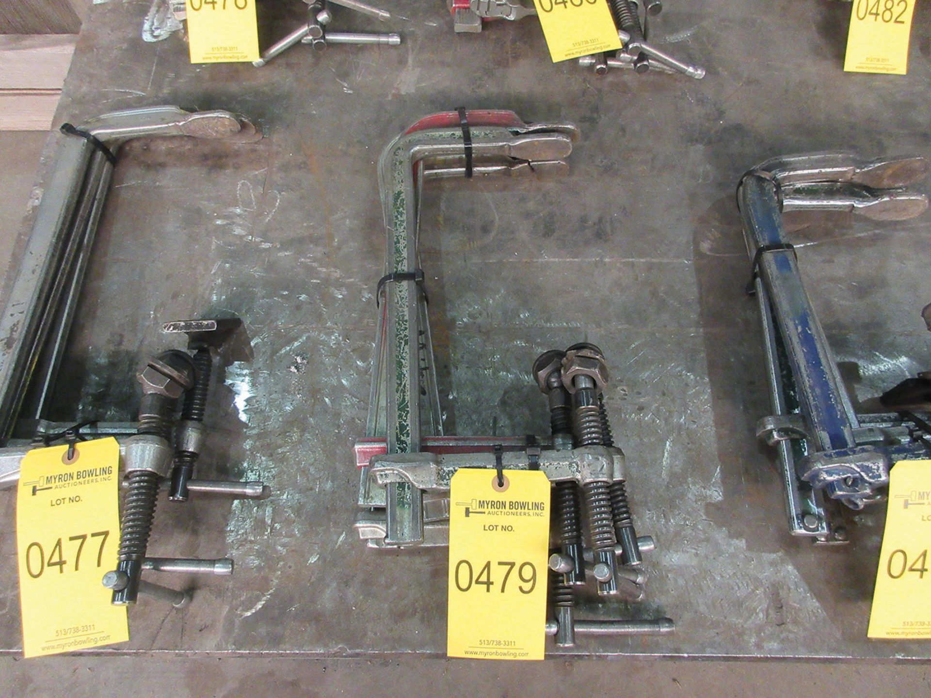 SLIDE CLAMPS (X4)