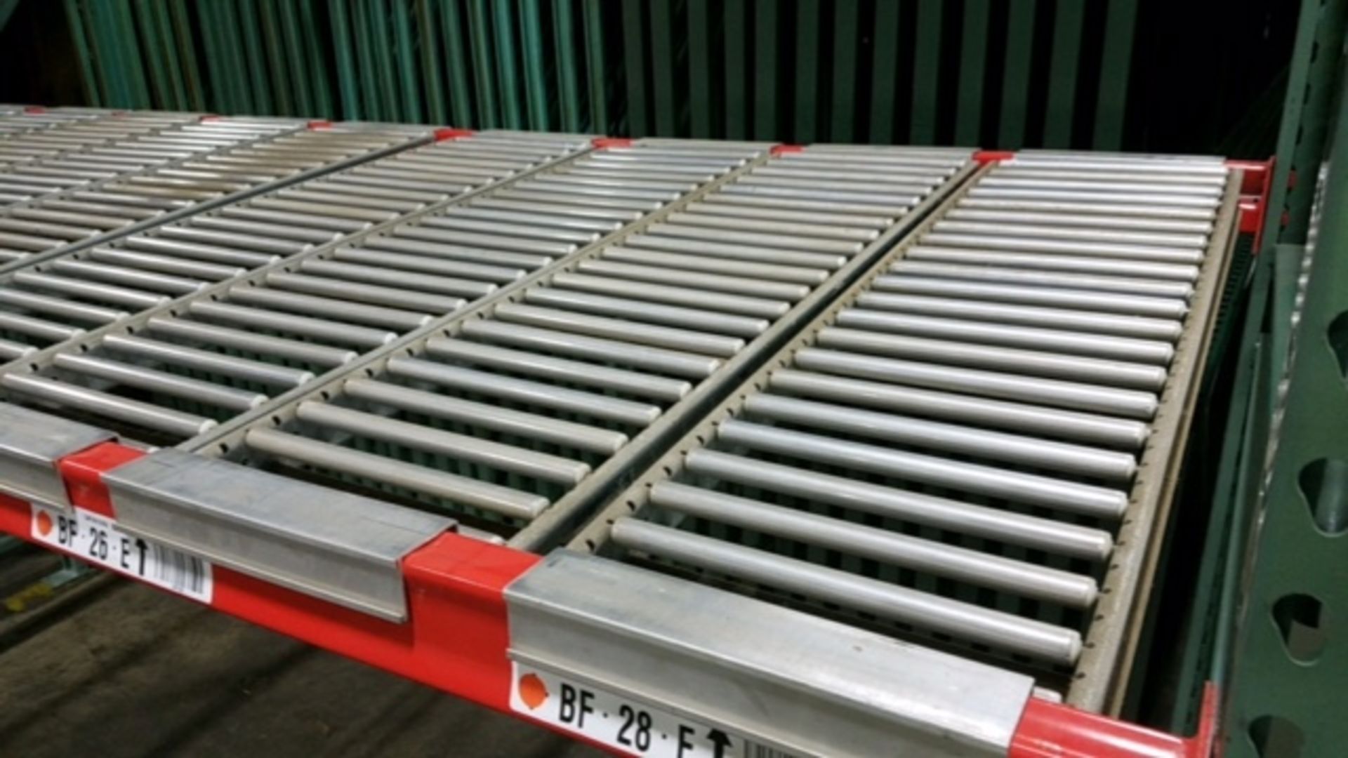 SPAN TRACK ROLLER TRACKS 42.5"L MADE FOR 48" DEEP PALLET RACKING (X18) - Image 3 of 5