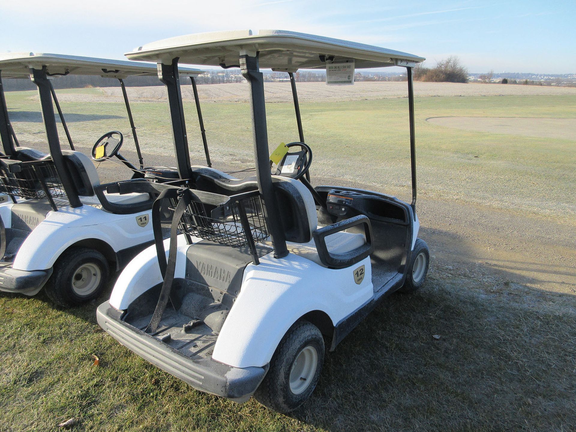 2012 1/2 YAMAHA GAS GOLF CART; MODEL YDRAX2, S/N JW8-206588 - Image 2 of 2