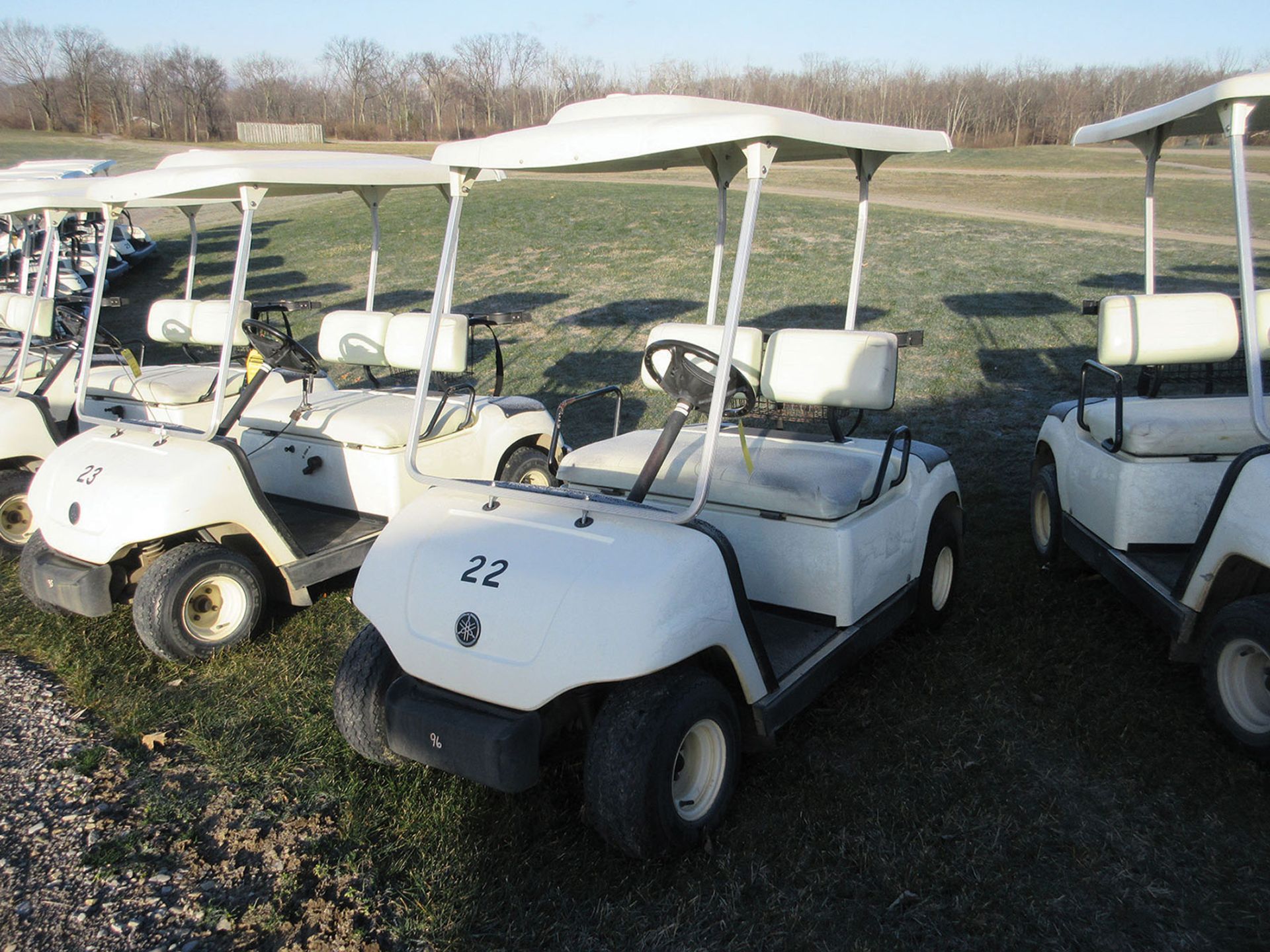 2005 YAMAHA GAS GOLF CART; MODEL G22A, S/N JUO-213844