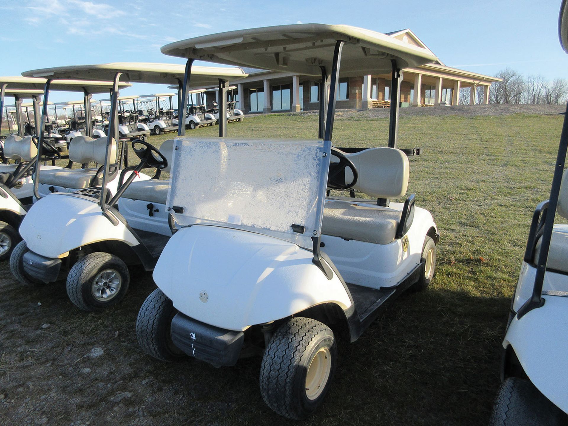 2008 YAMAHA GAS GOLF CART; MODEL YDRA, S/N JW1-206249