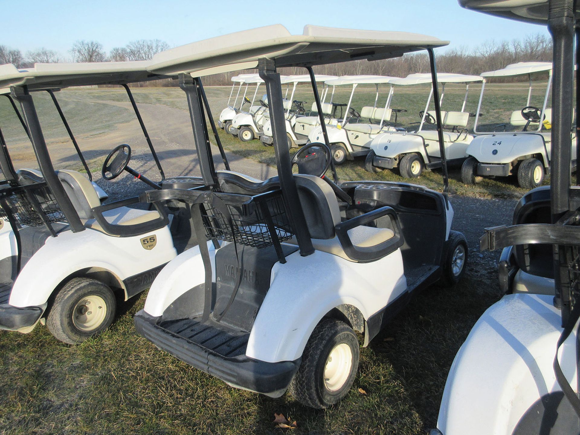 2008 YAMAHA GAS GOLF CART; MODEL YDRA, S/N JW1-206285 - Image 2 of 2