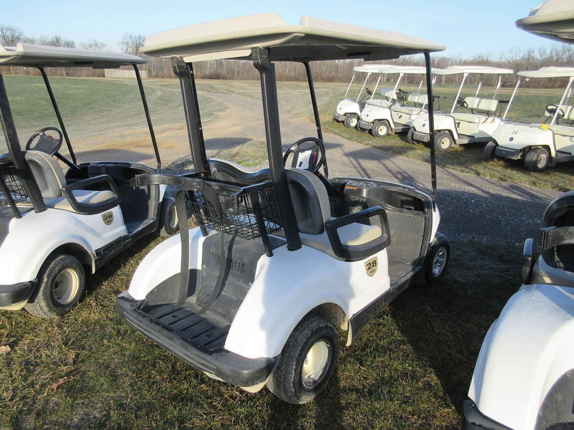 2008 YAMAHA GAS GOLF CART; MODEL YDRA, S/N JW1-206243 - Image 2 of 2