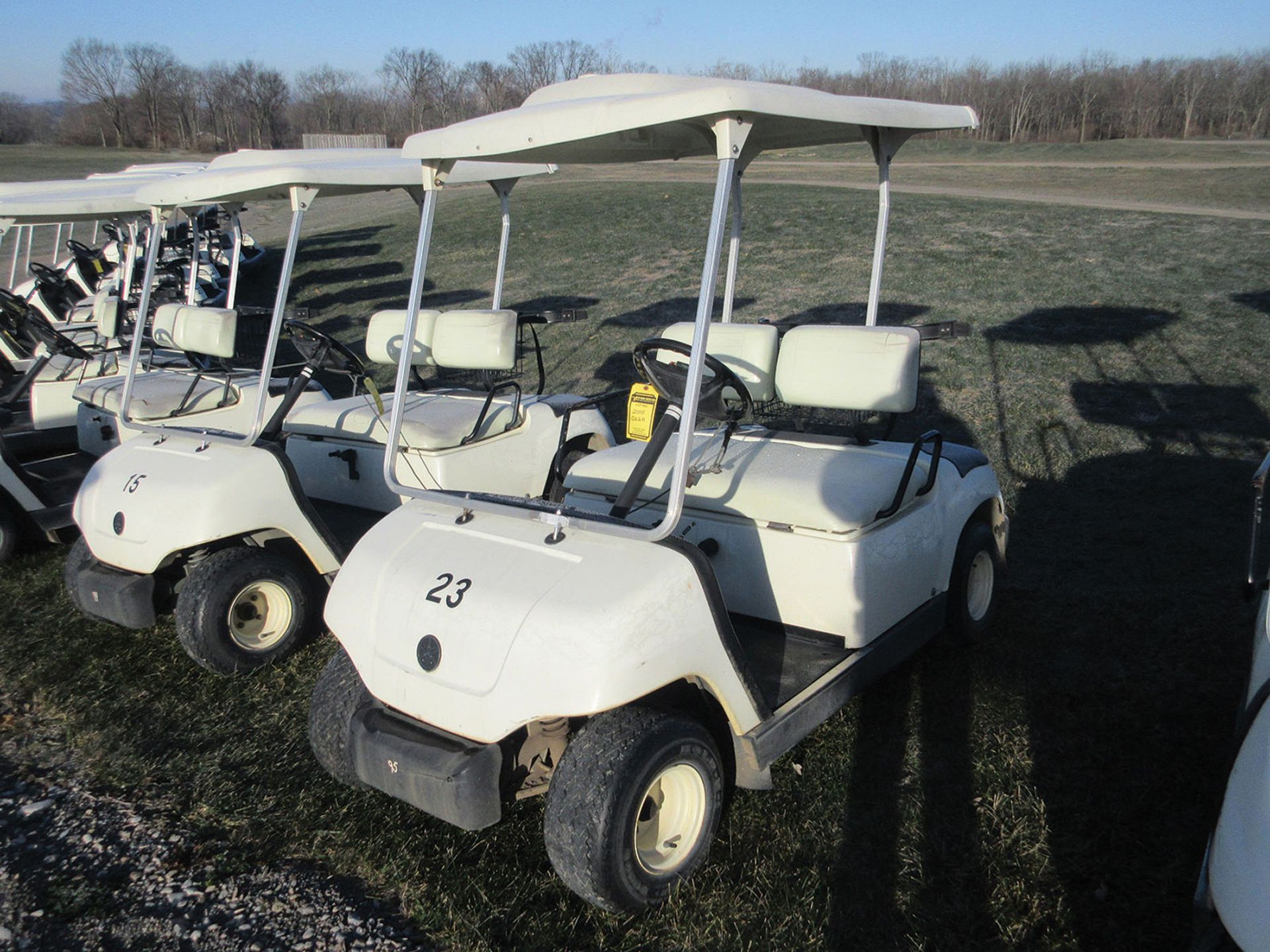 2005 YAMAHA GAS GOLF CART; MODEL G22A, S/N JUO-213429