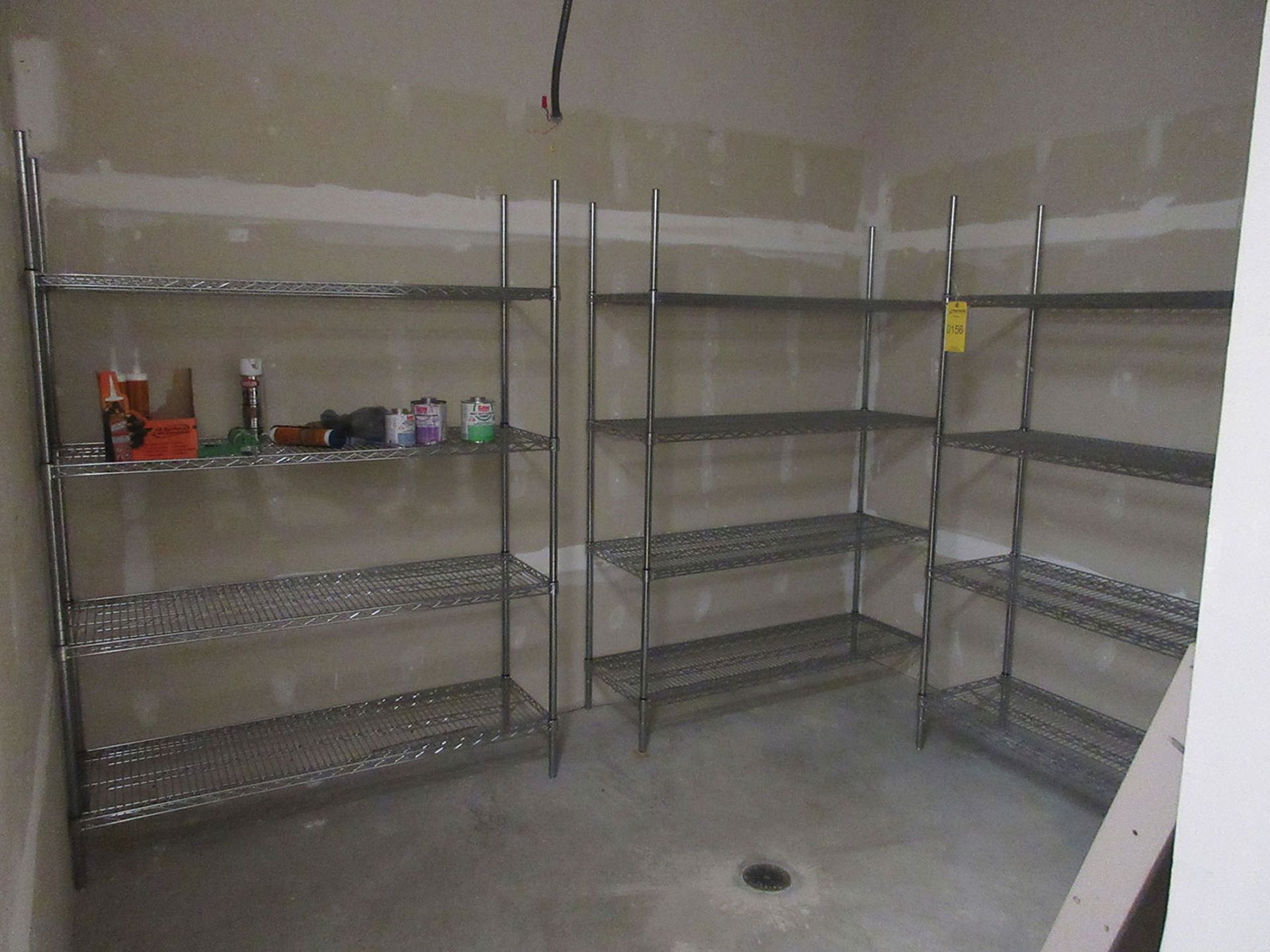 (3) METRO SHELF UNITS & UTILITY SHELF UNIT