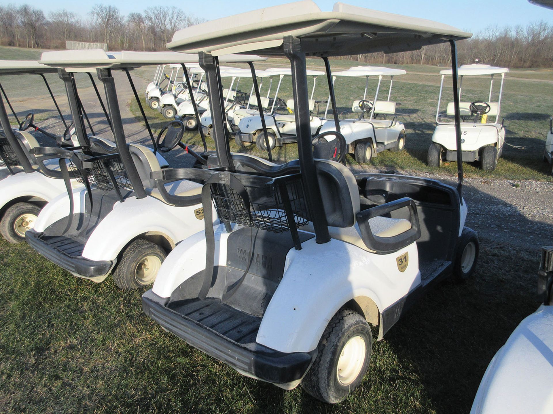 2008 YAMAHA GAS GOLF CART; MODEL YDRA, S/N JW1-205670 - Image 2 of 2