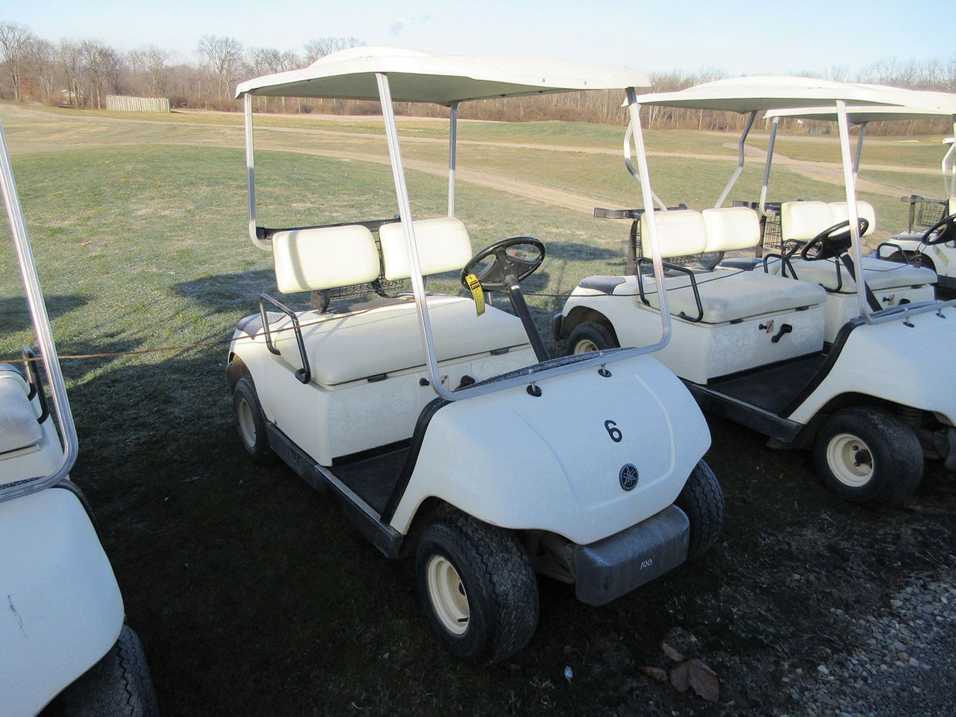 YAMAHA GAS GOLF CART; S/N JUO-006027